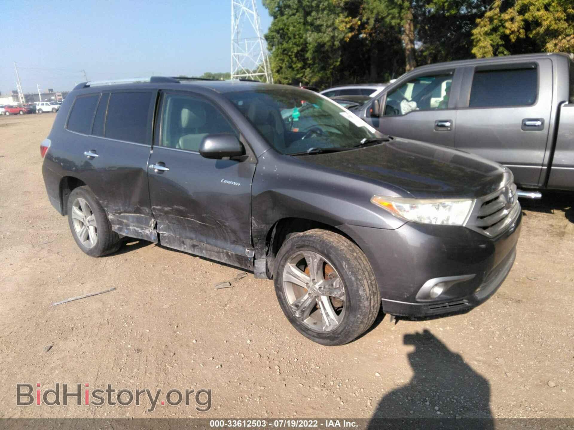 Photo 5TDDK3EH1BS068934 - TOYOTA HIGHLANDER 2011