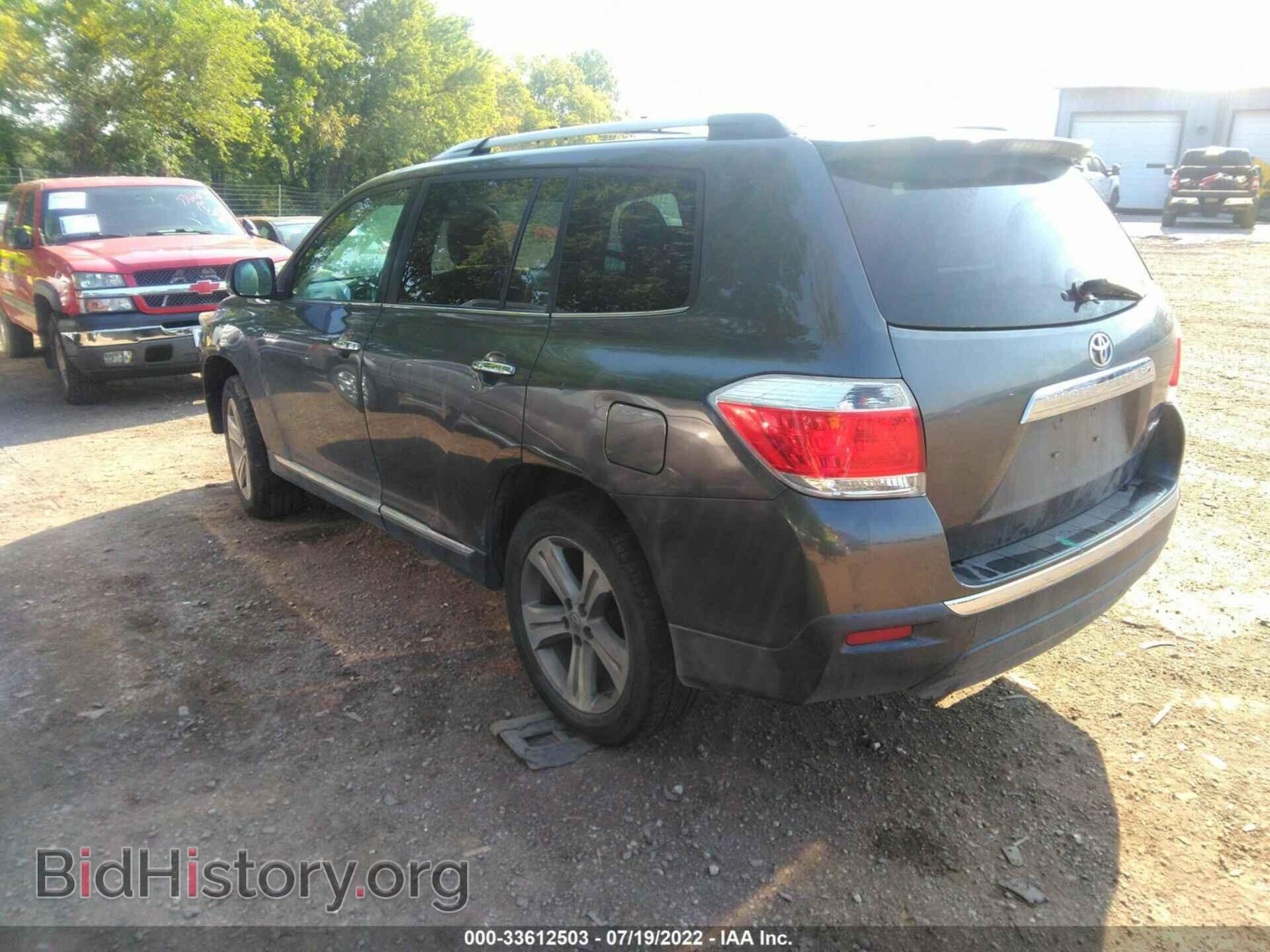 2011 TOYOTA HIGHLANDER - VIN: 5TDDK3EH1BS068934 - Фото 3