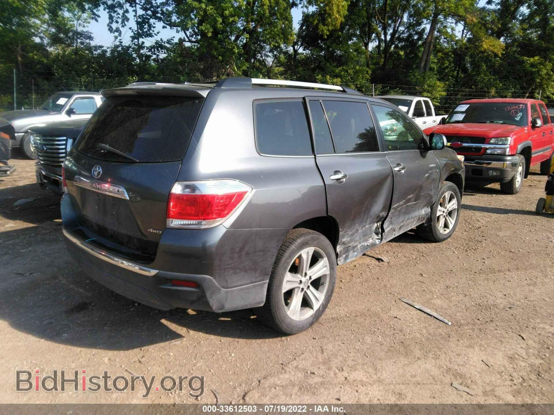 2011 TOYOTA HIGHLANDER - VIN: 5TDDK3EH1BS068934 - Фото 4