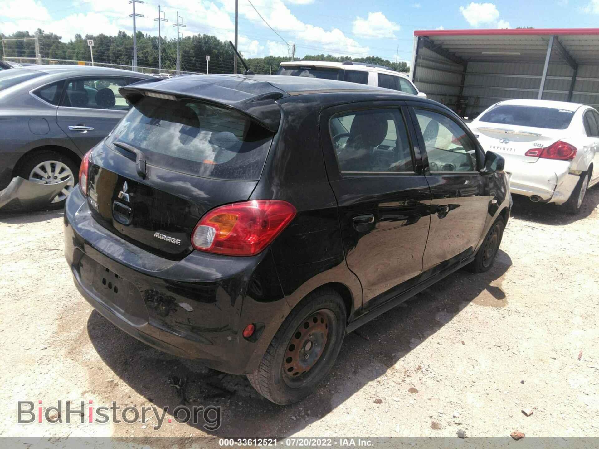 2015 MITSUBISHI MIRAGE - VIN: ML32A3HJ2FH052831 - Фото 4