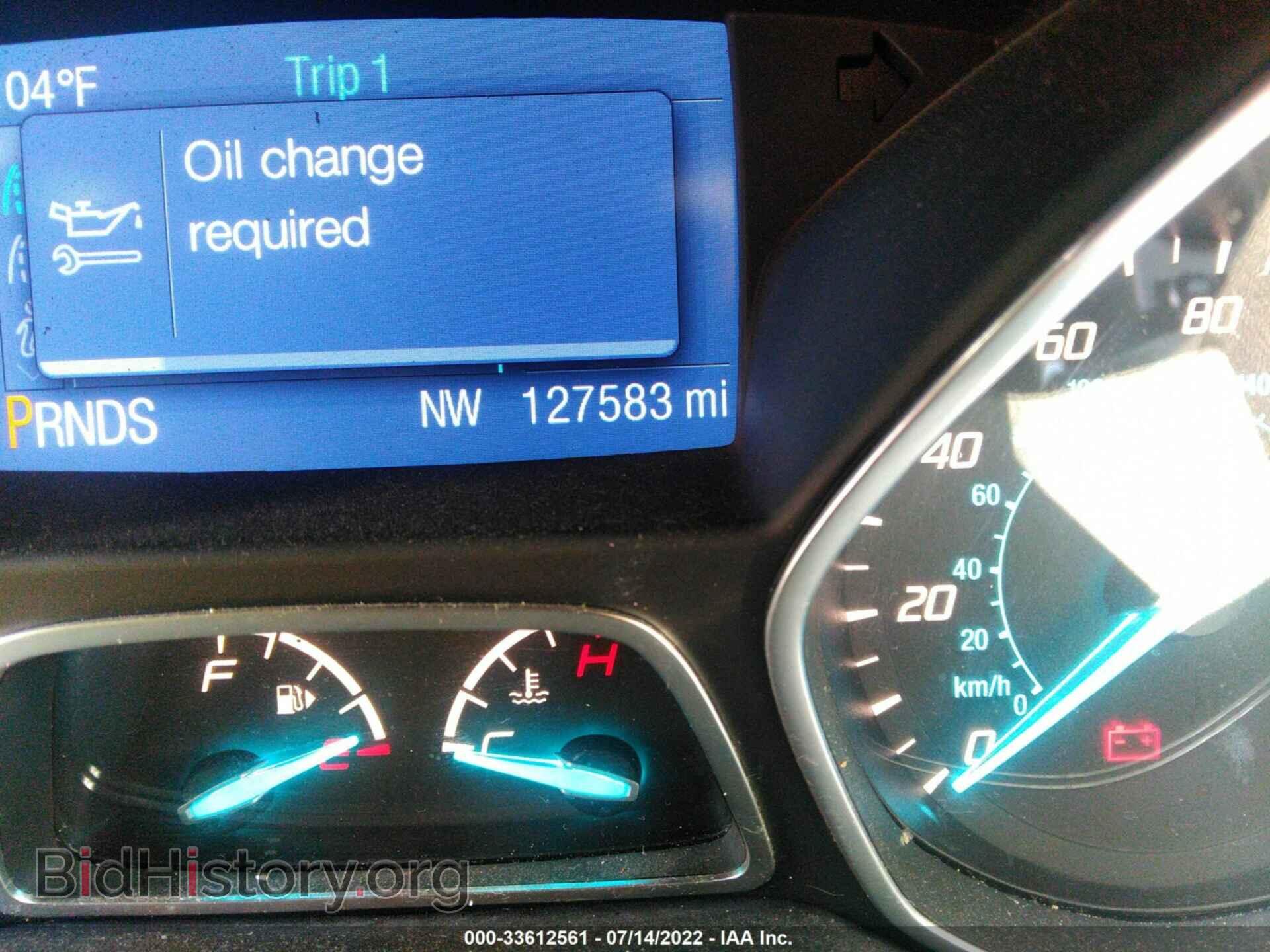 2014 FORD ESCAPE - VIN: 1FMCU0G92EUD52188 - Фото 7