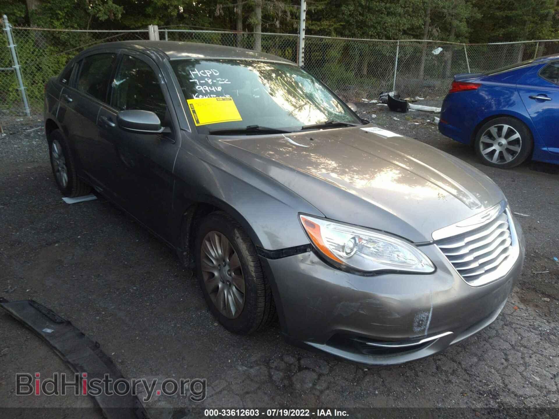 Фотография 1C3CCBAB7CN129946 - CHRYSLER 200 2012
