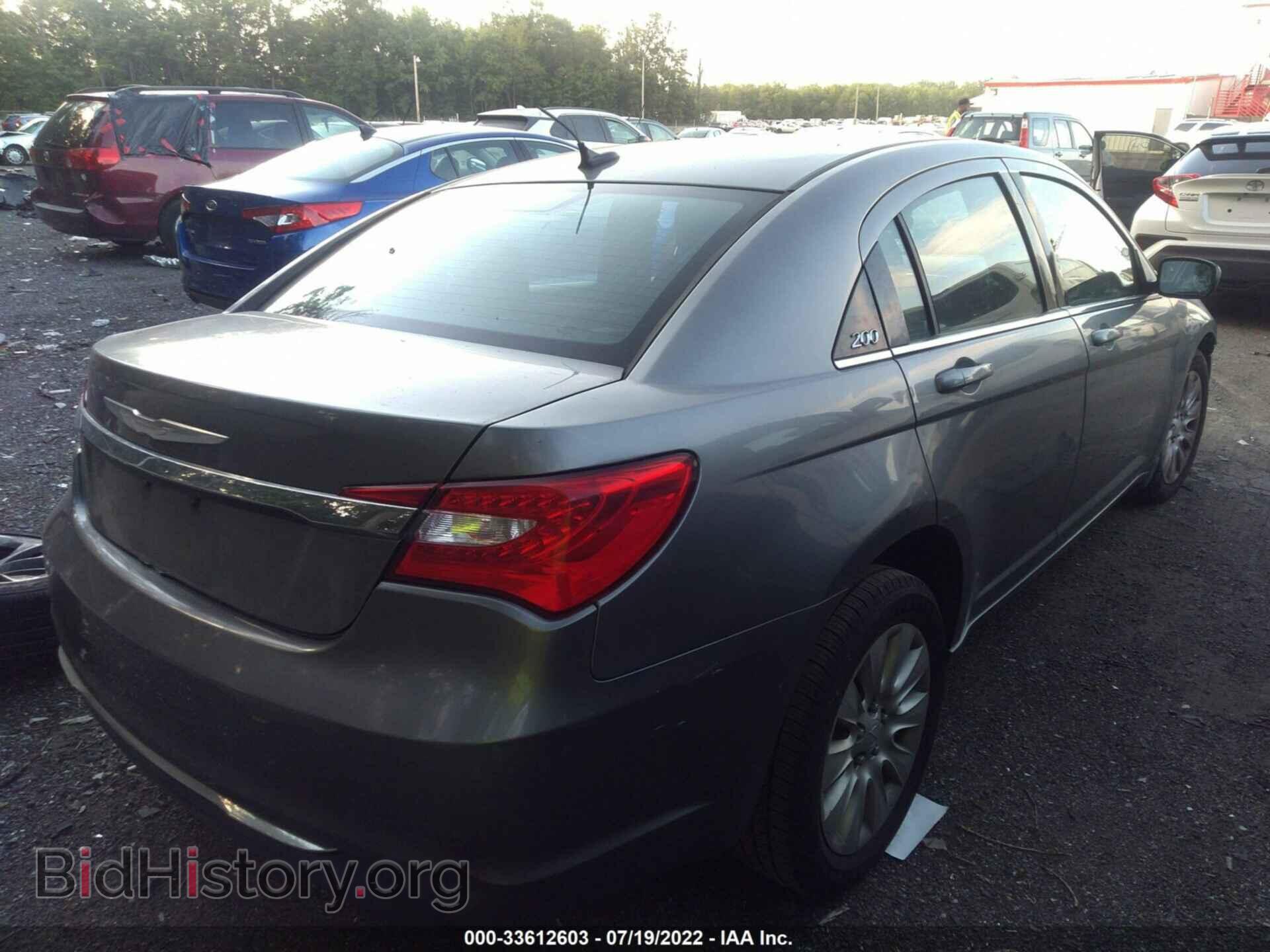 2012 CHRYSLER 200 - VIN: 1C3CCBAB7CN129946 - Фото 4