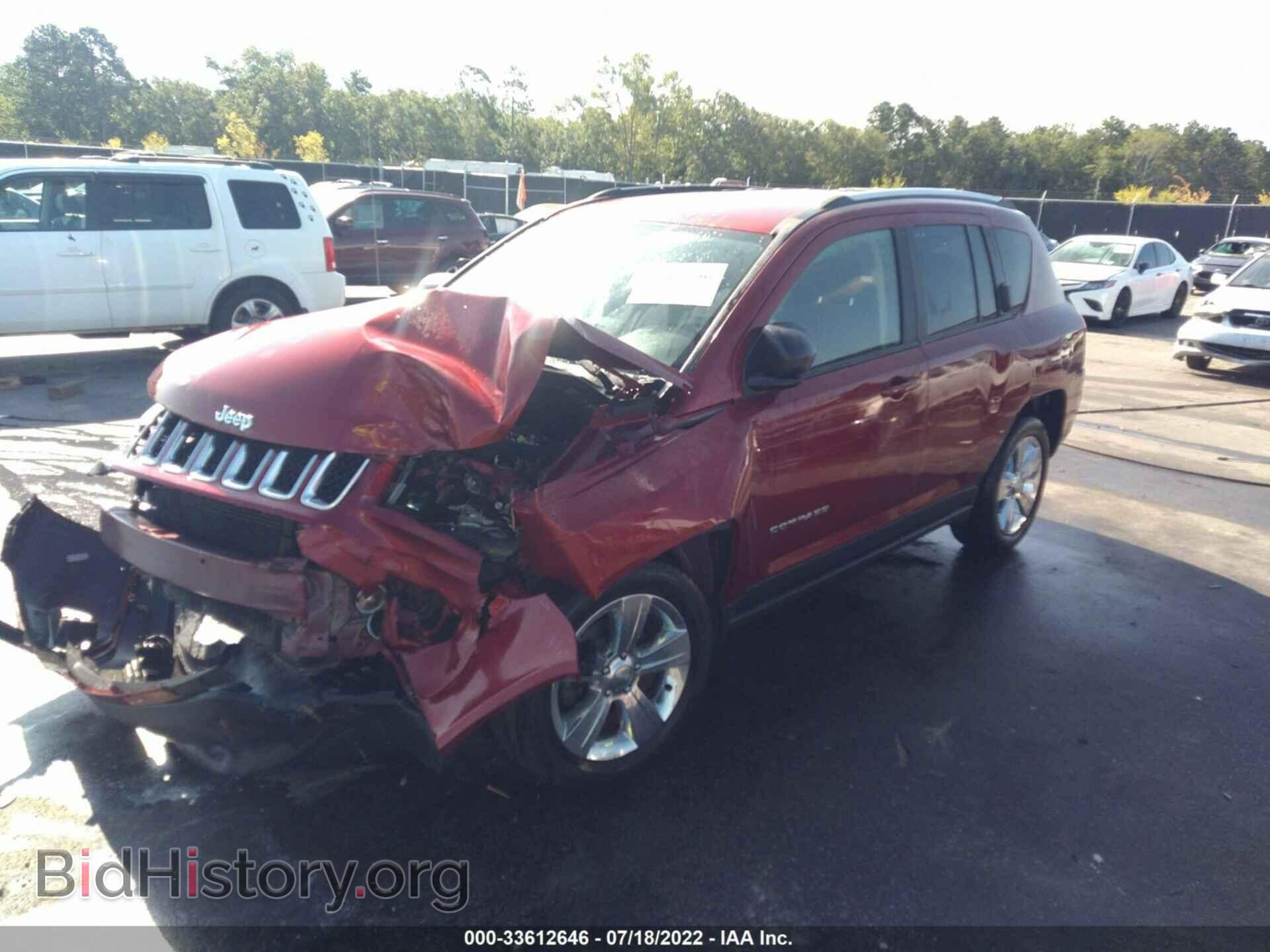 2014 JEEP COMPASS - VIN: 1C4NJDBB5ED841868 - Фото 2