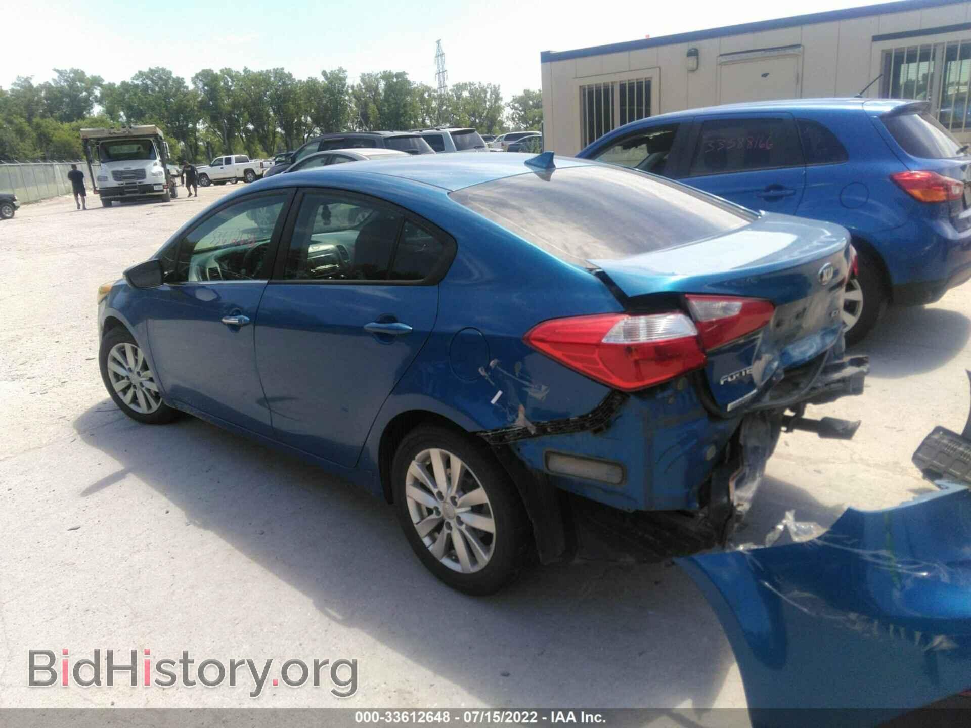 2014 KIA FORTE - VIN: KNAFX4A8XE5124107 - Фото 3