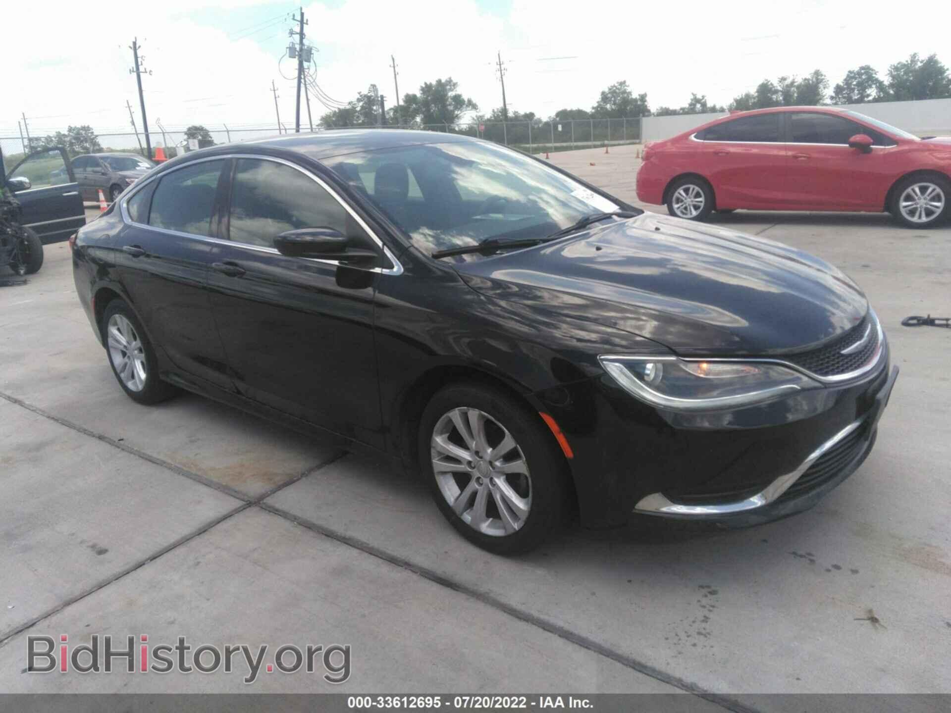 Фотография 1C3CCCAB6FN717203 - CHRYSLER 200 2015