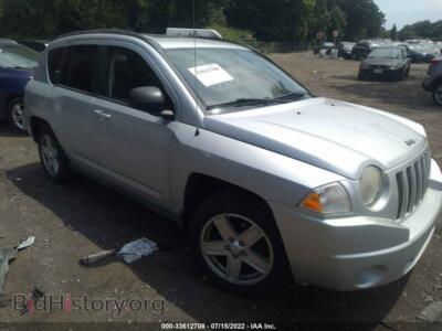 2010 Jeep COMPASS Sport, серебристый — VIN 1J4NF4FB5AD504455, IAAI