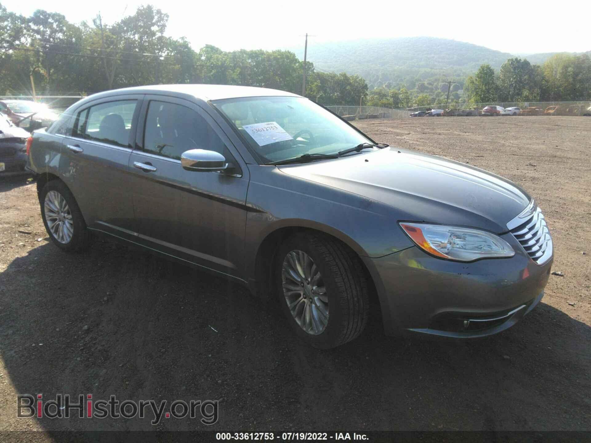 Фотография 1C3CCBCB3CN164917 - CHRYSLER 200 2012