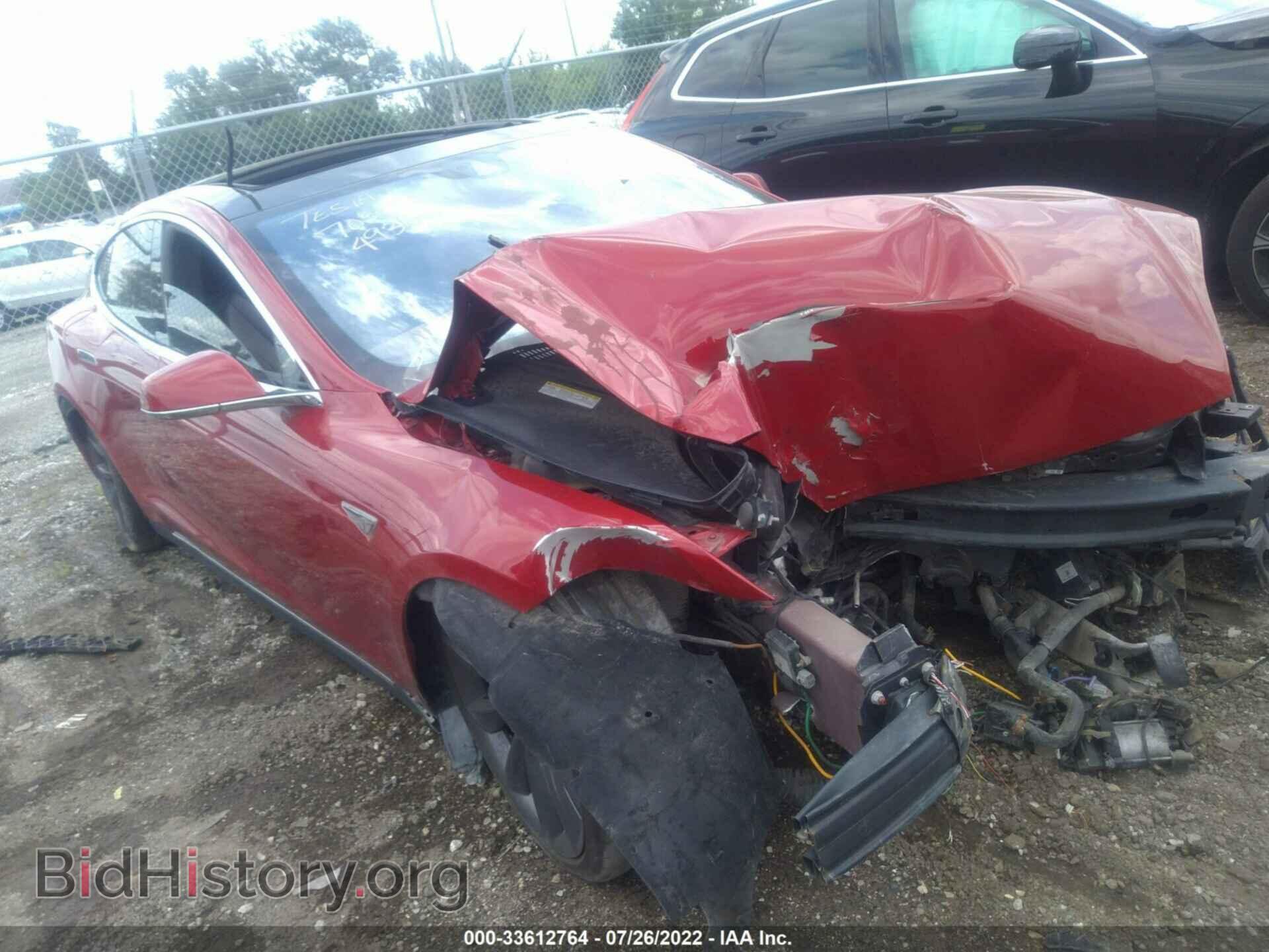 Photo 5YJSA1E45FF113959 - TESLA MODEL S 2015