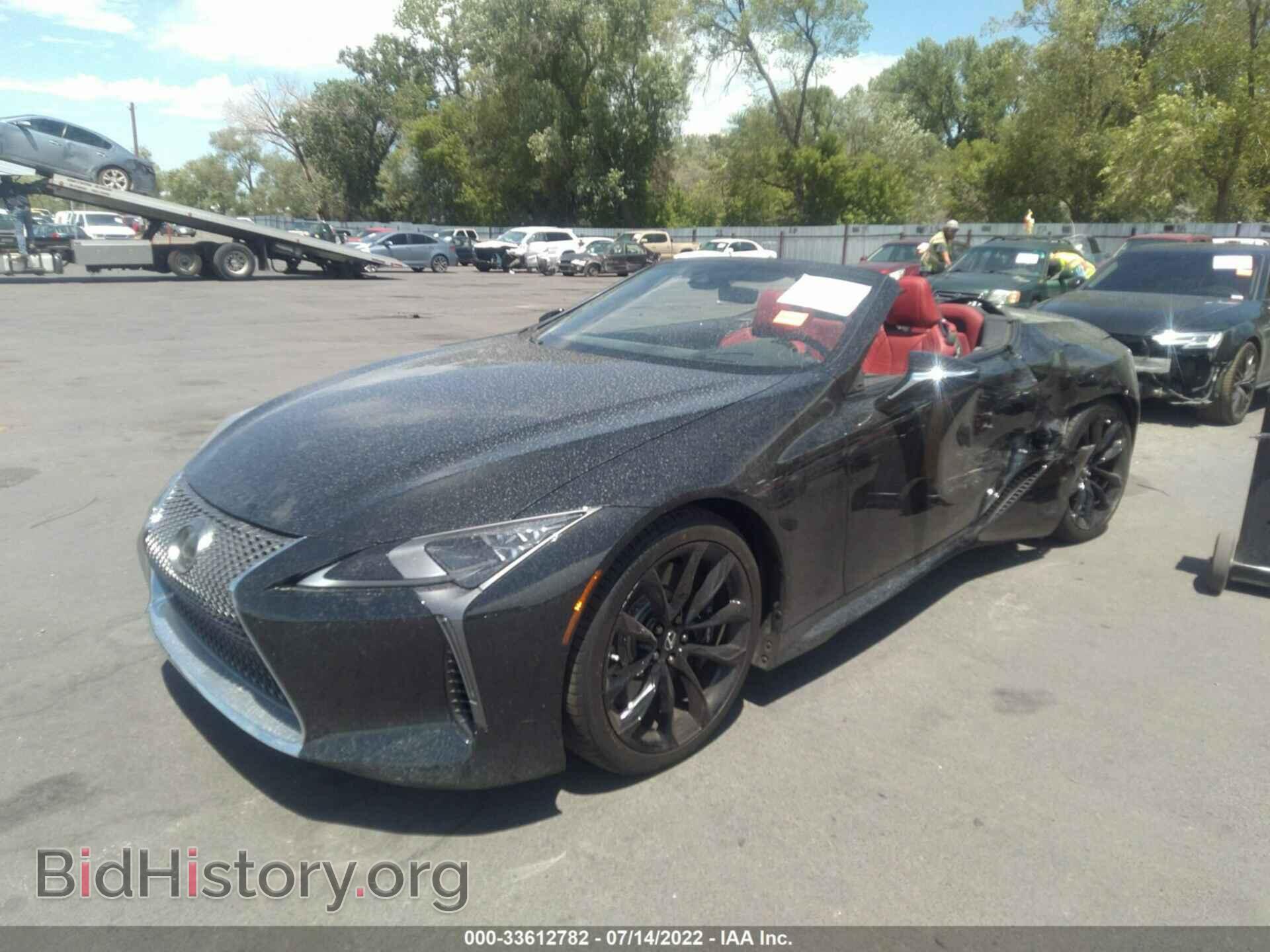 2022 LEXUS LC - VIN: JTHMPAAY3NA105381 - Фото 2