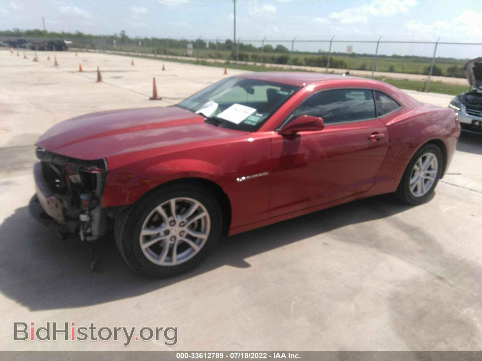 2014 CHEVROLET CAMARO - VIN: 2G1FA1E35E9218926 - Фото 2