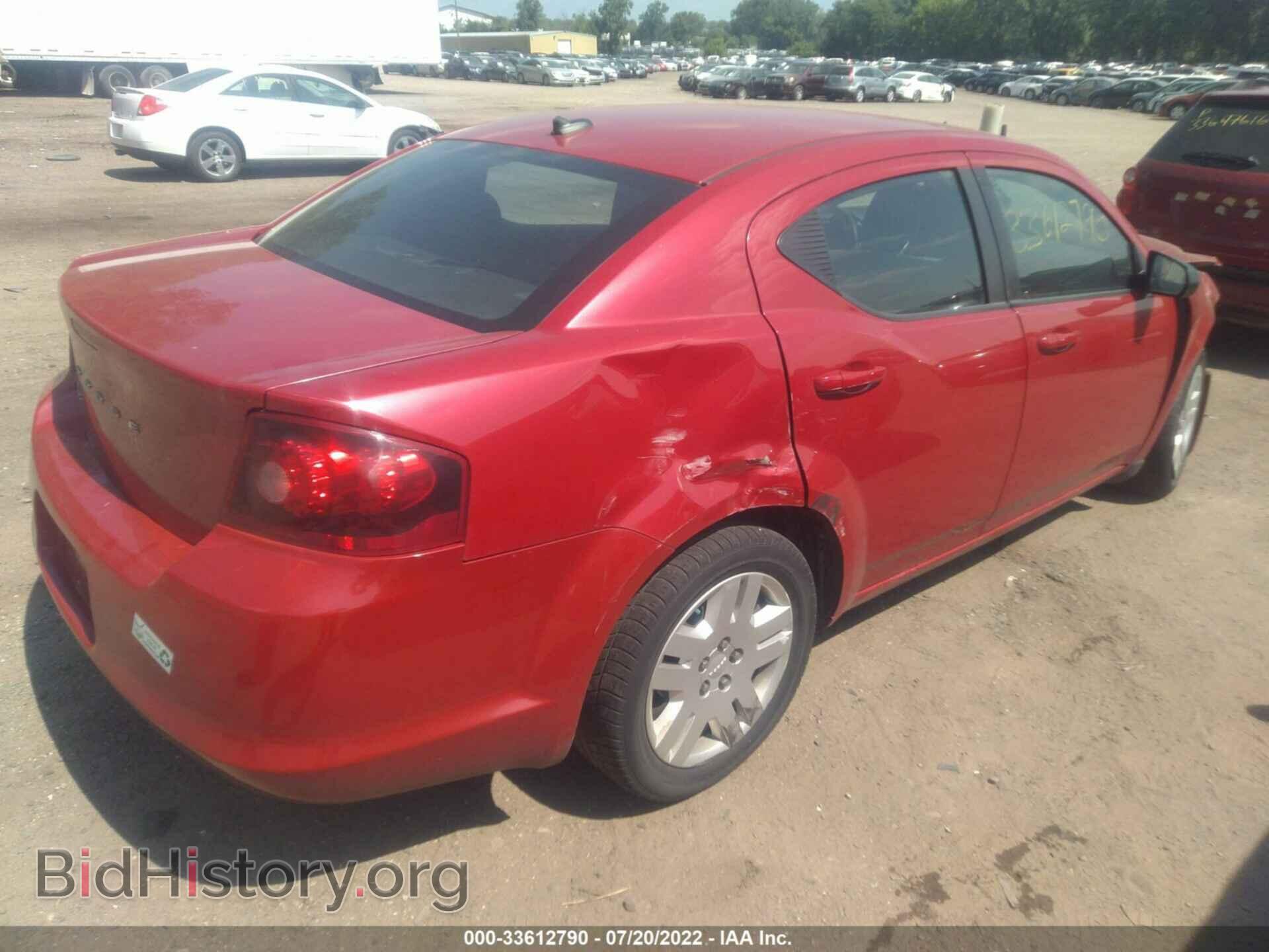 2014 DODGE AVENGER - VIN: 1C3CDZAB7EN126117 - Фото 4