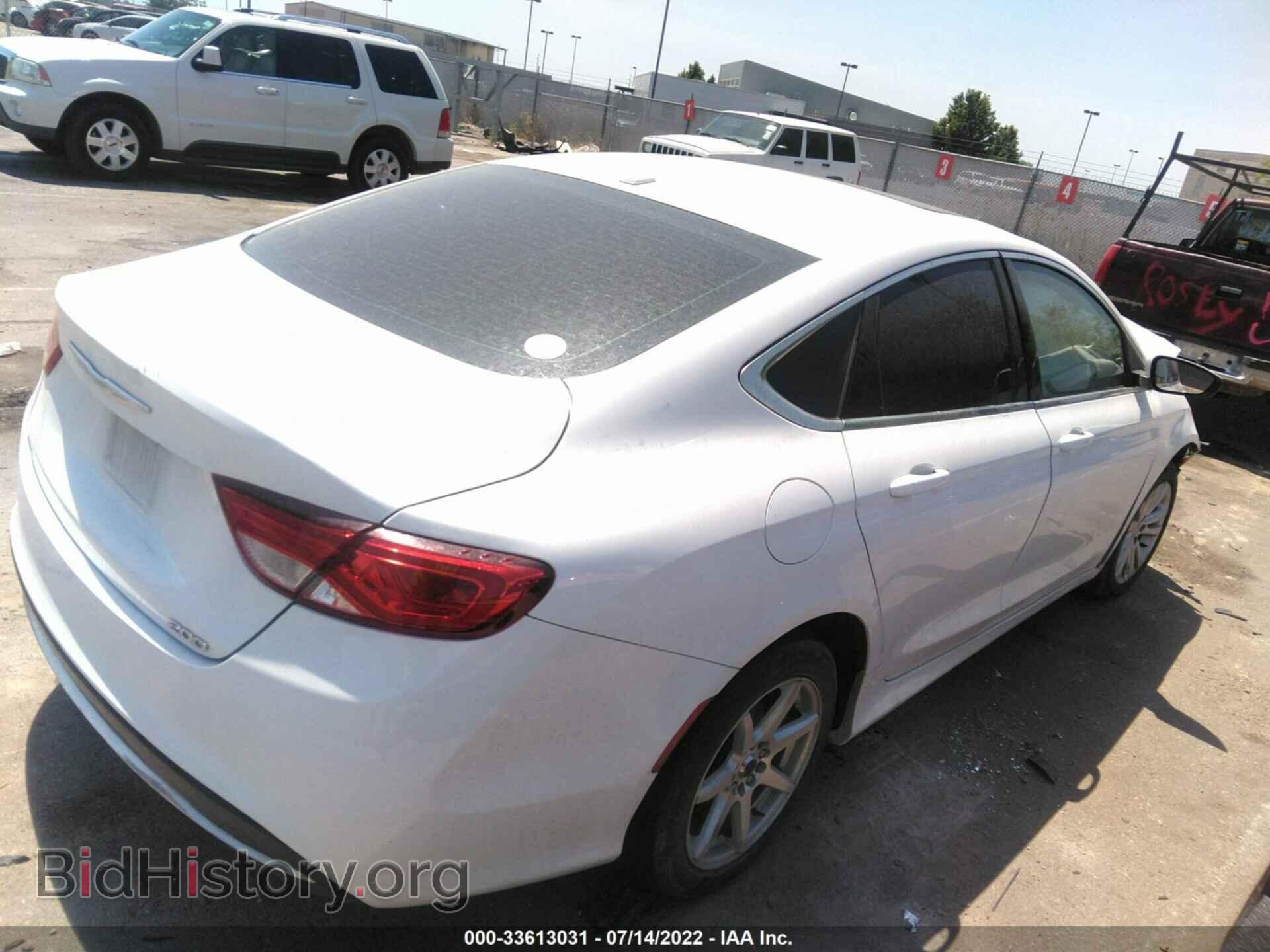2015 CHRYSLER 200 - VIN: 1C3CCCAB9FN740877 - Photo 4