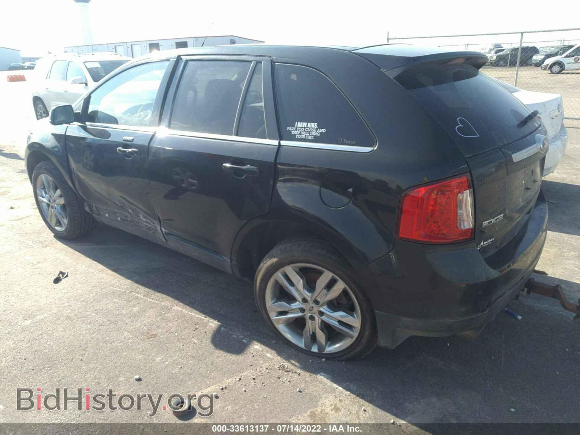 2013 FORD EDGE - VIN: 2FMDK4KC6DBB90459 - Фото 3