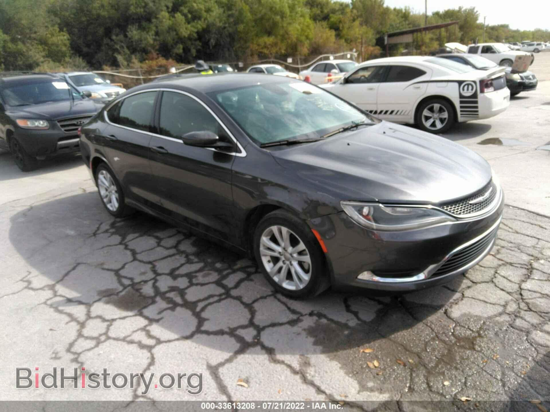 Фотография 1C3CCCAB7FN591238 - CHRYSLER 200 2015