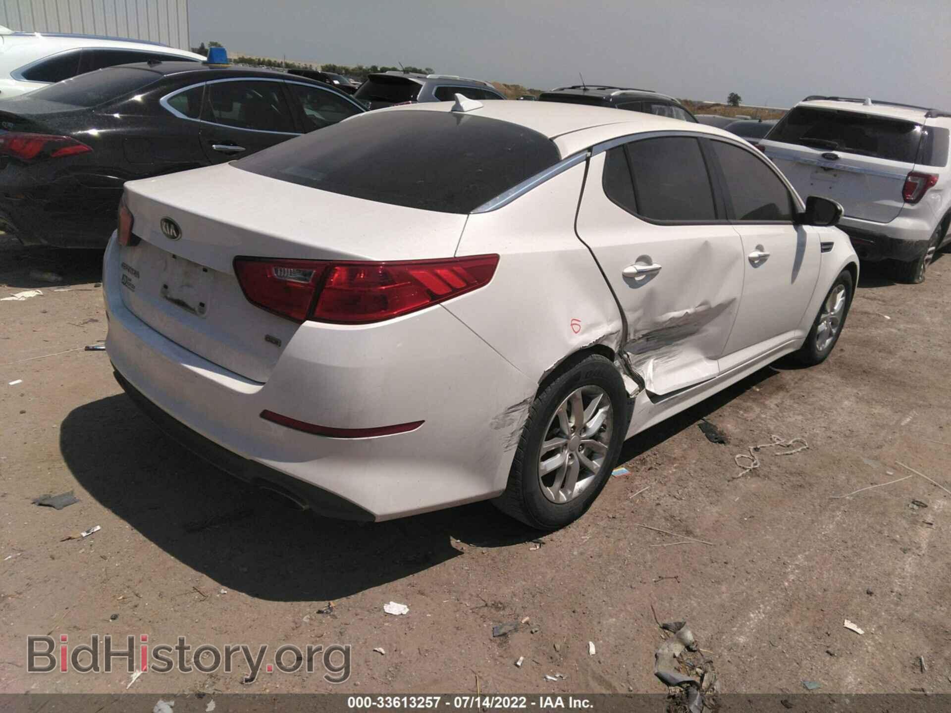 2015 KIA OPTIMA - VIN: KNAGM4A75F5640185 - Photo 4