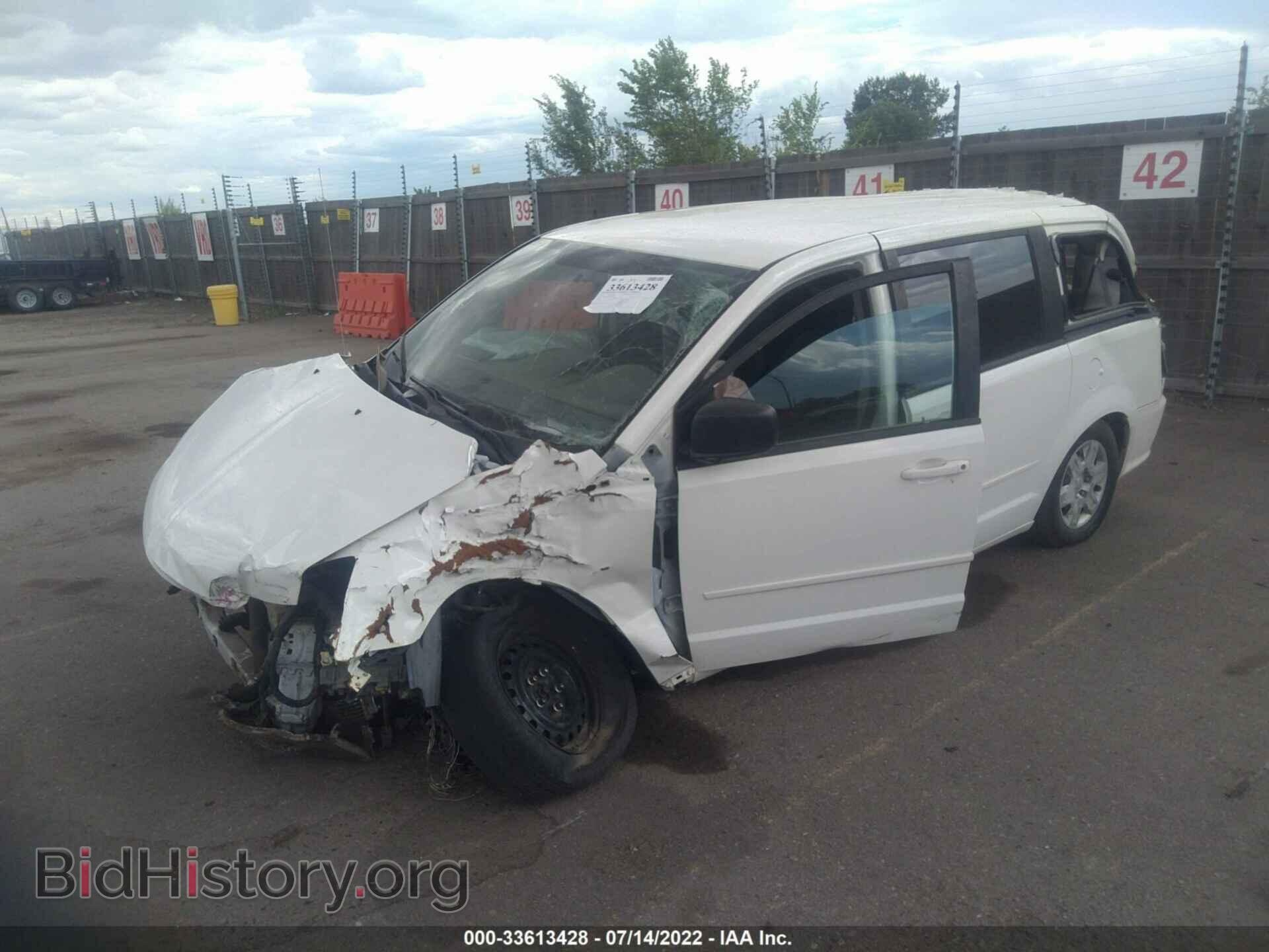 2012 DODGE GRAND CARAVAN - VIN: 2C4RDGBG5CR366609 - Фото 2