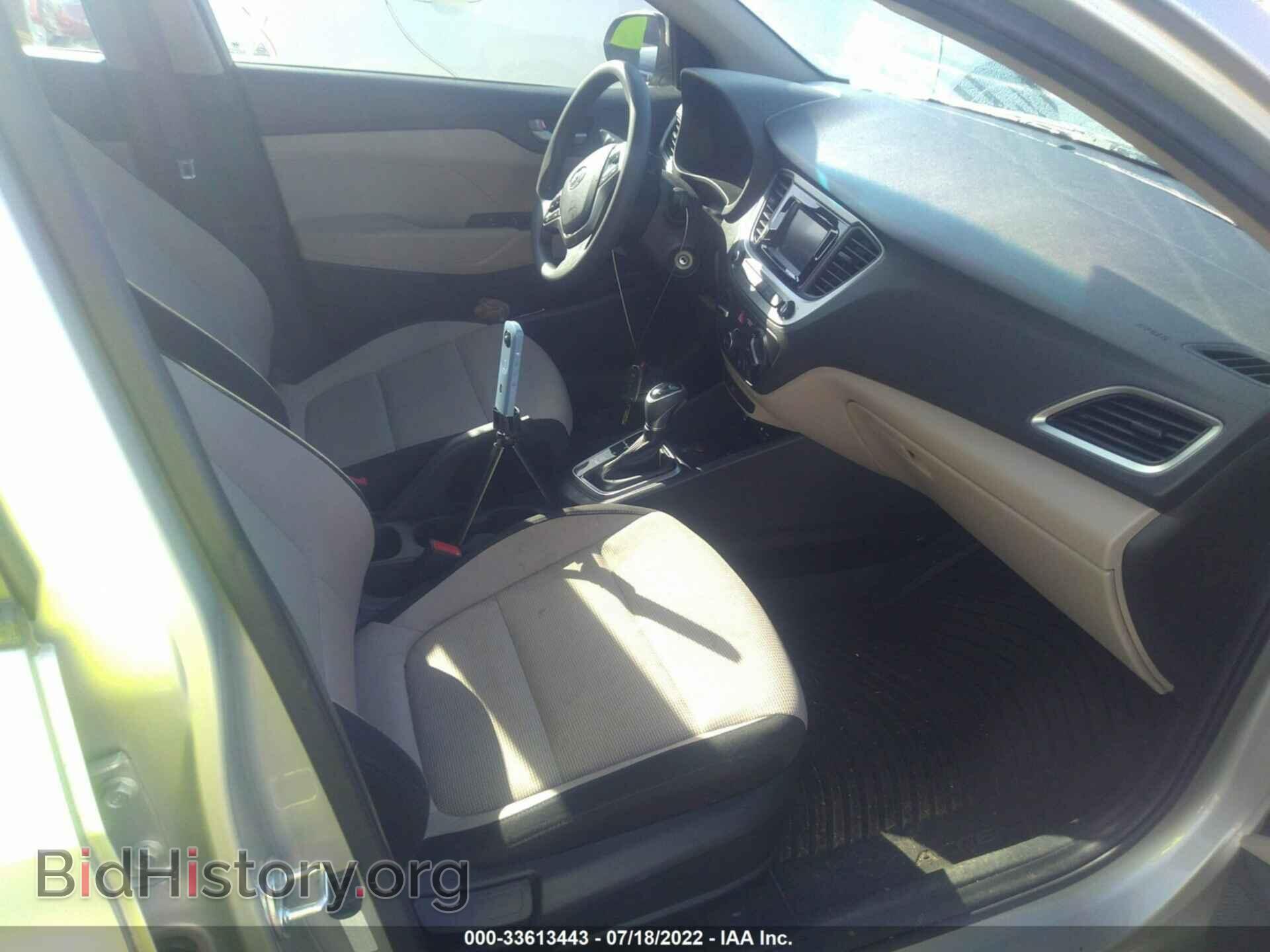 2018 HYUNDAI ACCENT - VIN: 3KPC24A34JE012927 - Фото 5
