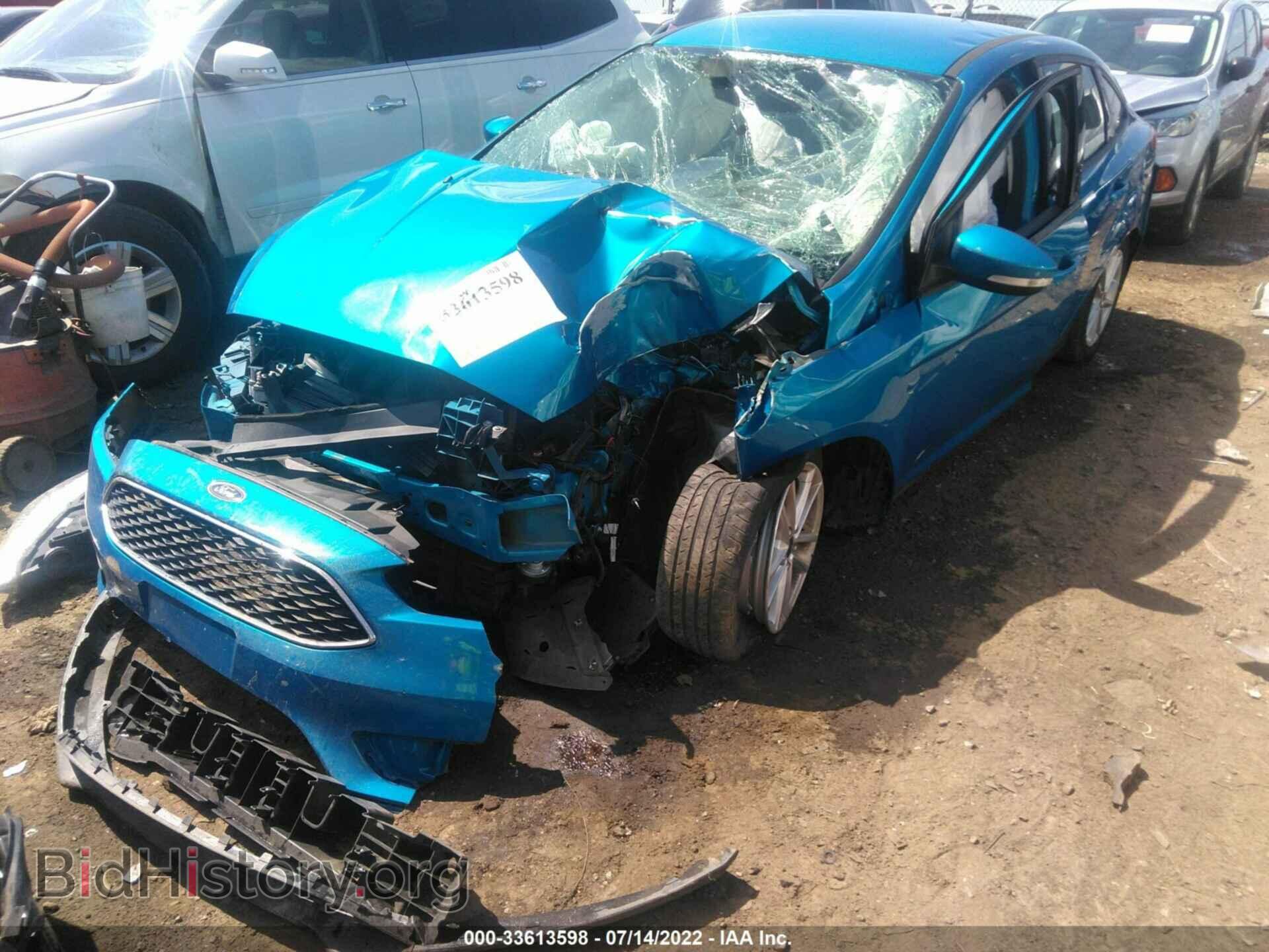 2016 FORD FOCUS - VIN: 1FADP3F24GL249620 - Фото 2