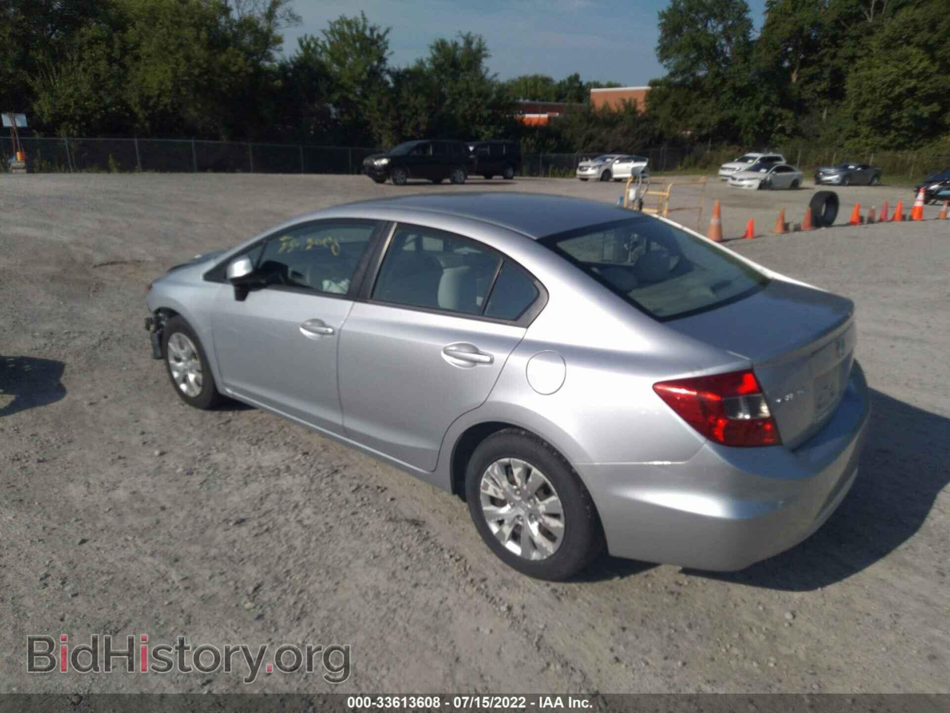 2012 HONDA CIVIC SDN - VIN: 2HGFB2F59CH601699 - Фото 3
