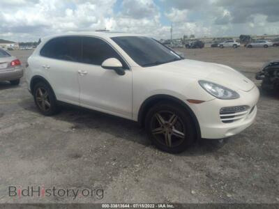 2011 Porsche CAYENNE, белый — VIN WP1AA2A24BLA01830, IAAI