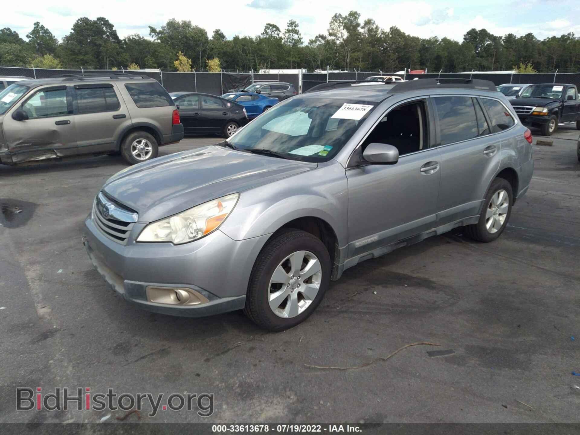 2011 SUBARU OUTBACK - VIN: 4S4BRBGC0B3344516 - Фото 2