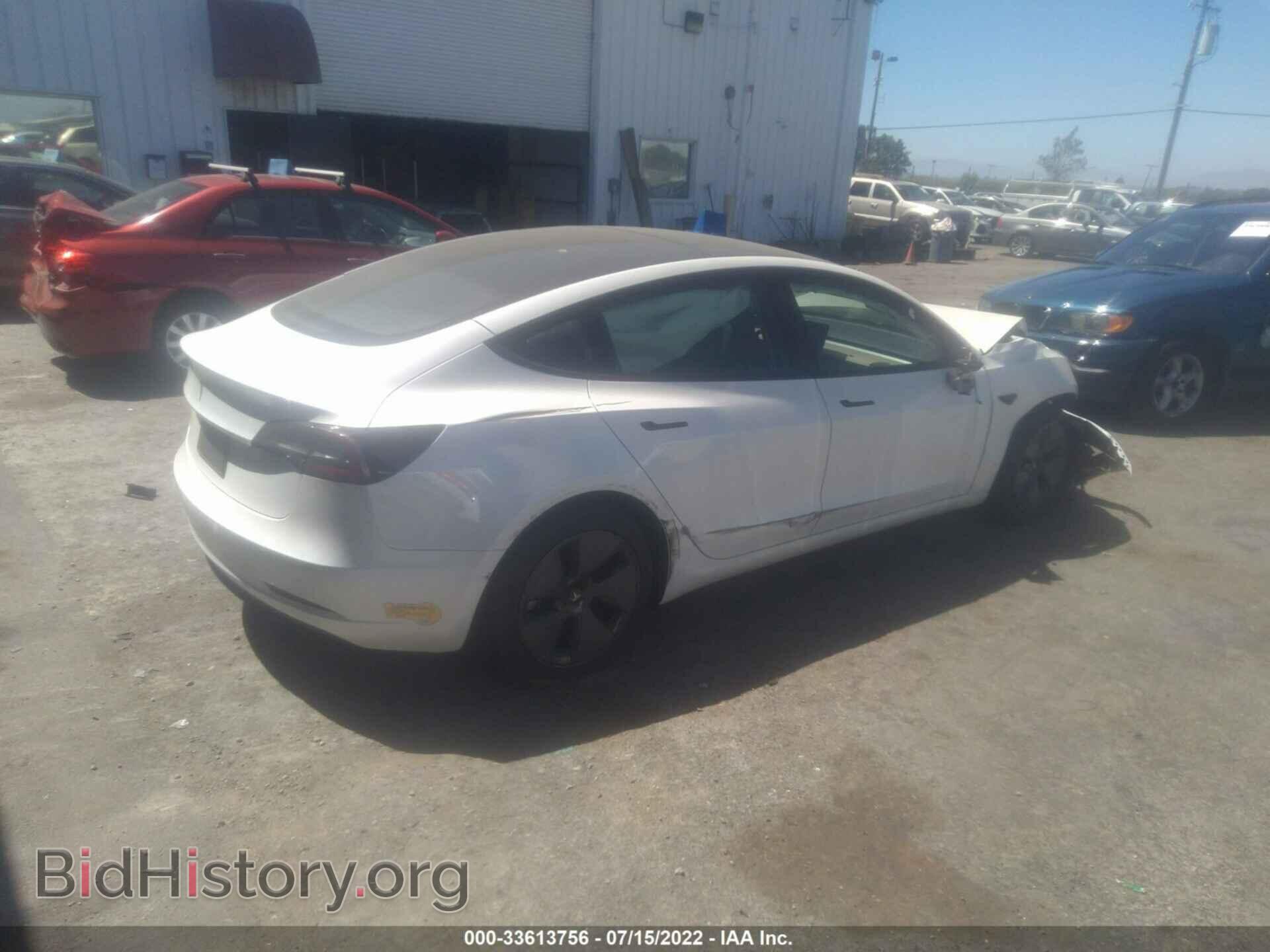 2022 TESLA MODEL 3 - VIN: 5YJ3E1EA5NF207403 - Photo 4