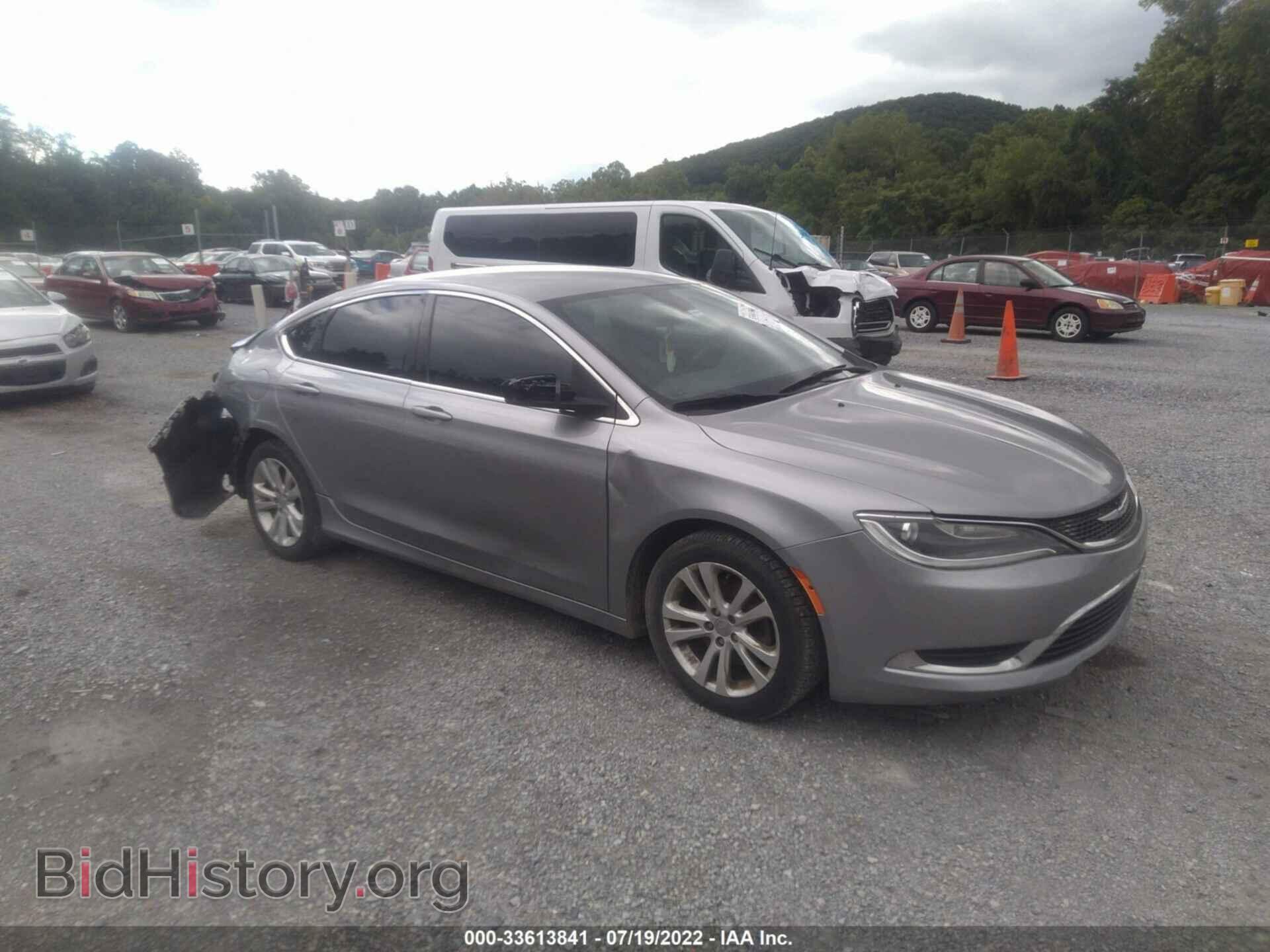 Фотография 1C3CCCAB0GN108495 - CHRYSLER 200 2016