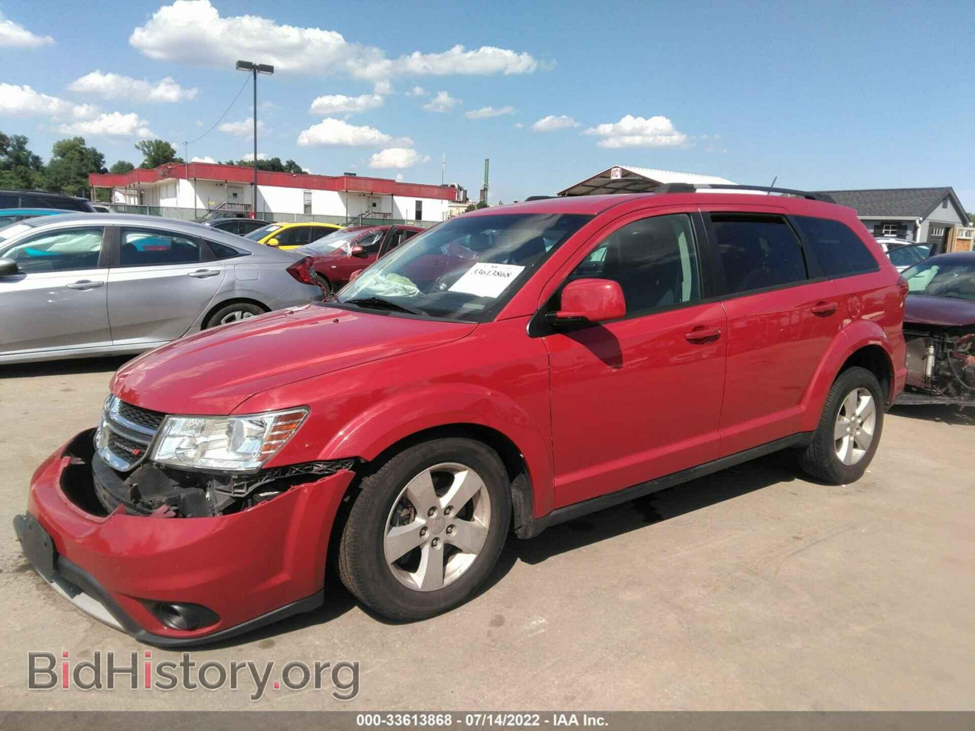 2012 DODGE JOURNEY - VIN: 3C4PDCBG7CT391881 - Фото 2