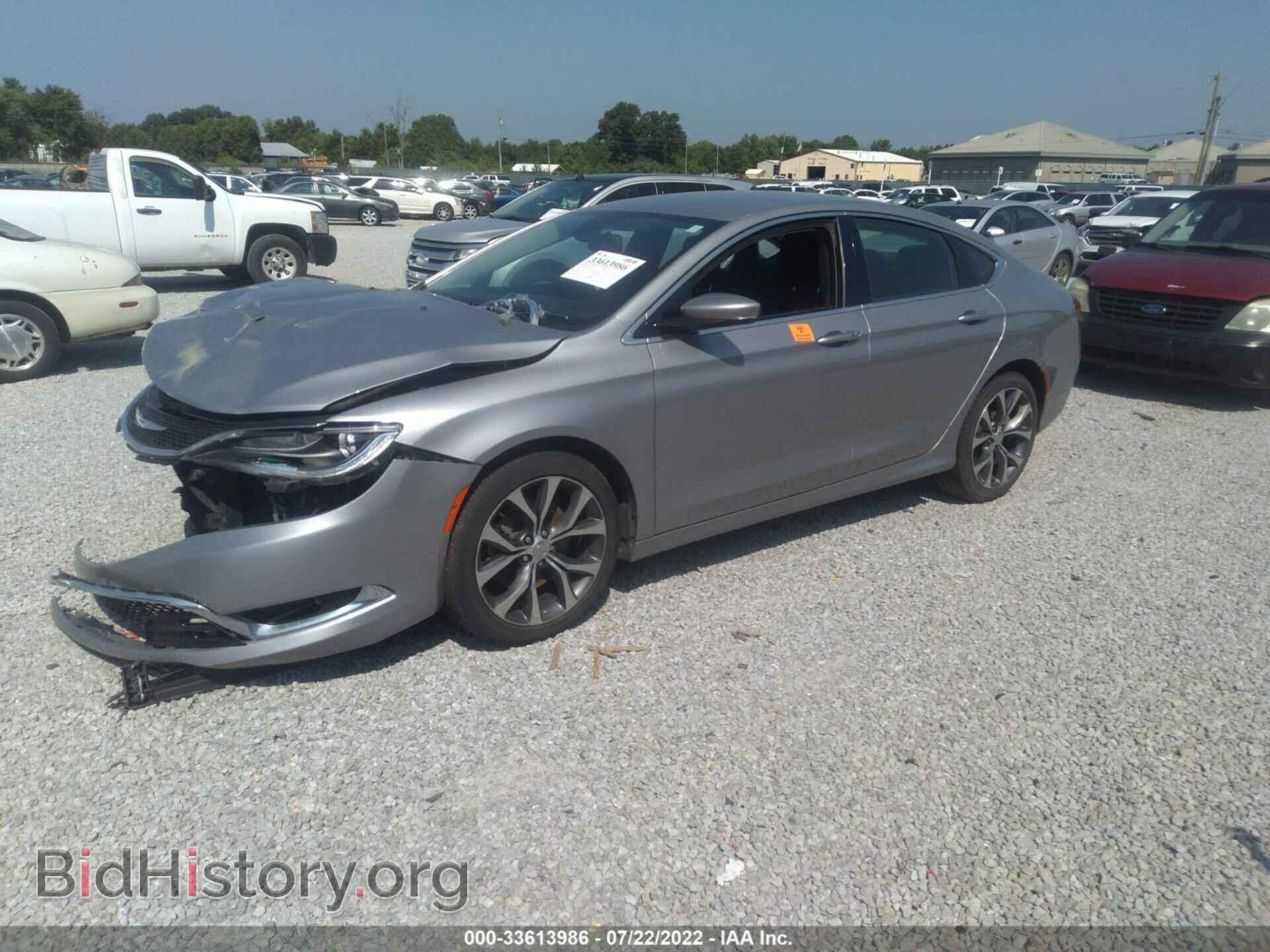 2015 CHRYSLER 200 - VIN: 1C3CCCCB1FN559396 - Фото 2