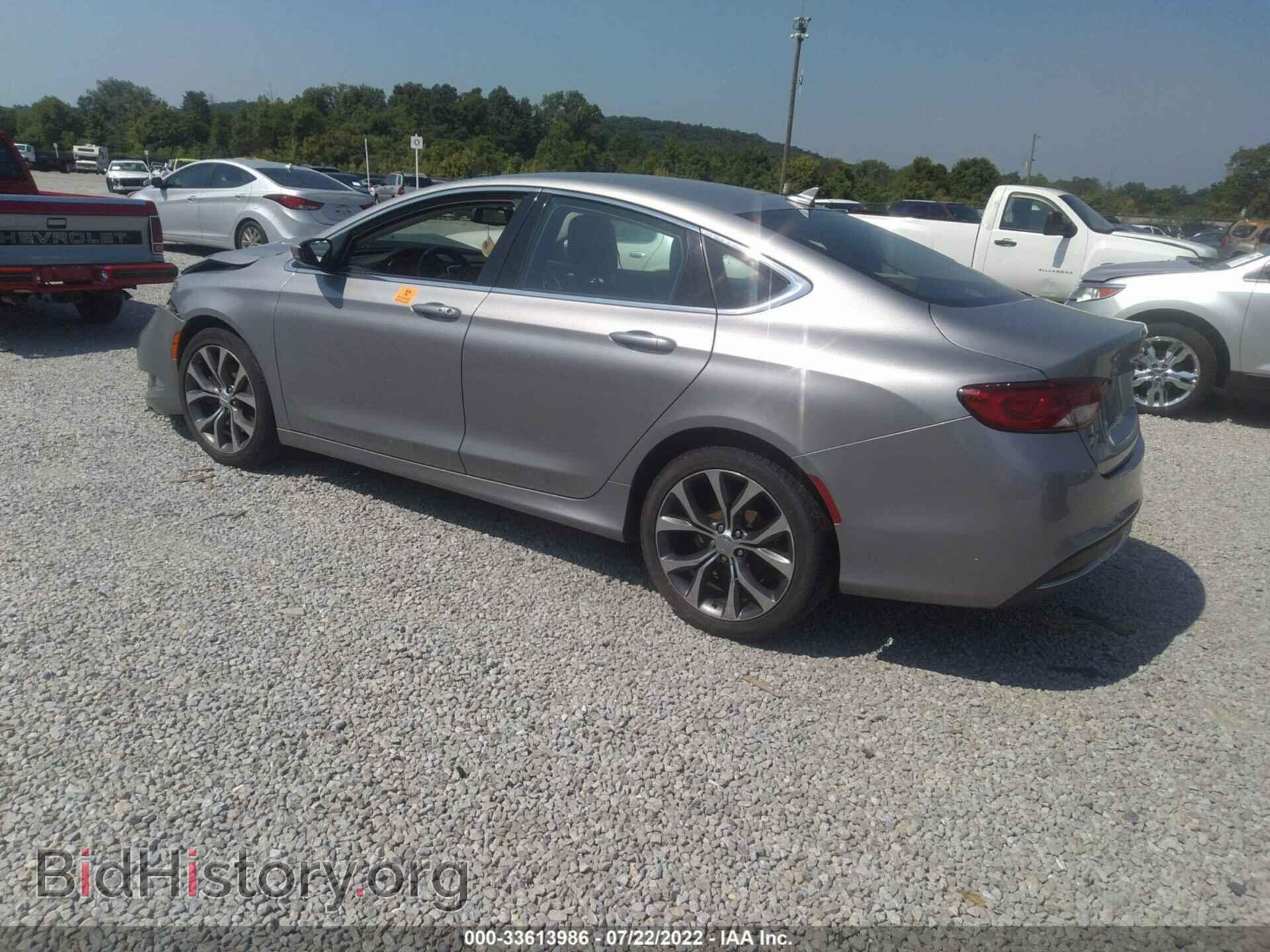 2015 CHRYSLER 200 - VIN: 1C3CCCCB1FN559396 - Фото 3