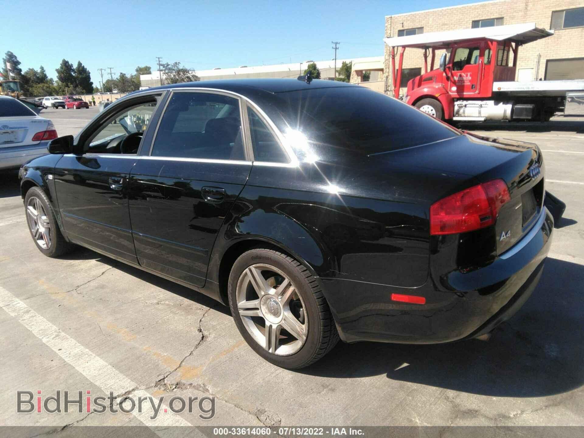 2007 AUDI A4 - VIN: WAUAF78E37A012477 - Фото 3