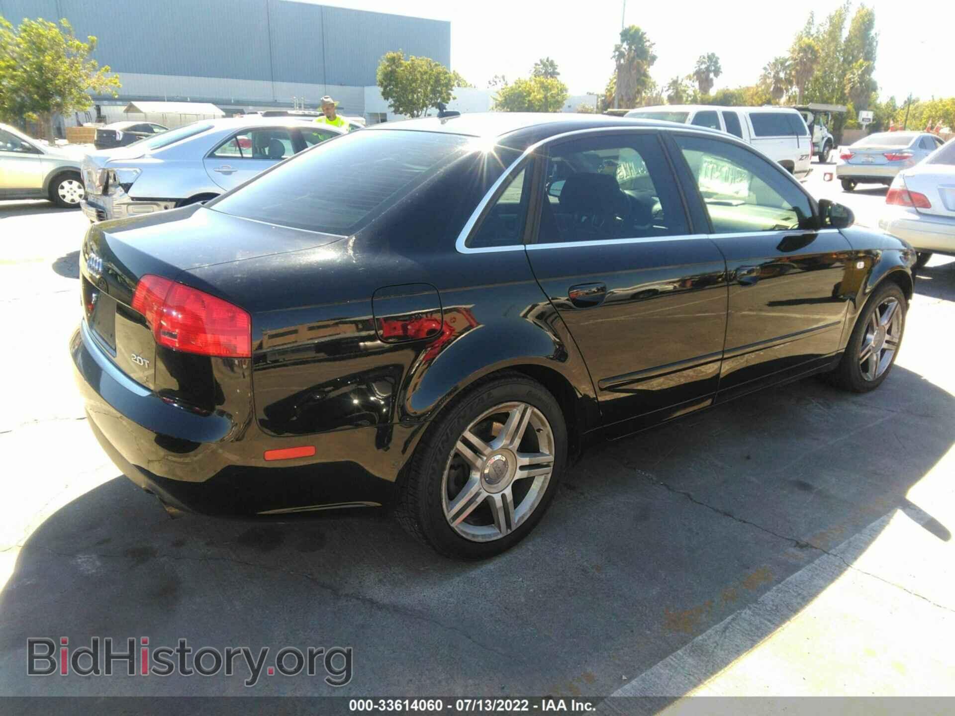 2007 AUDI A4 - VIN: WAUAF78E37A012477 - Фото 4