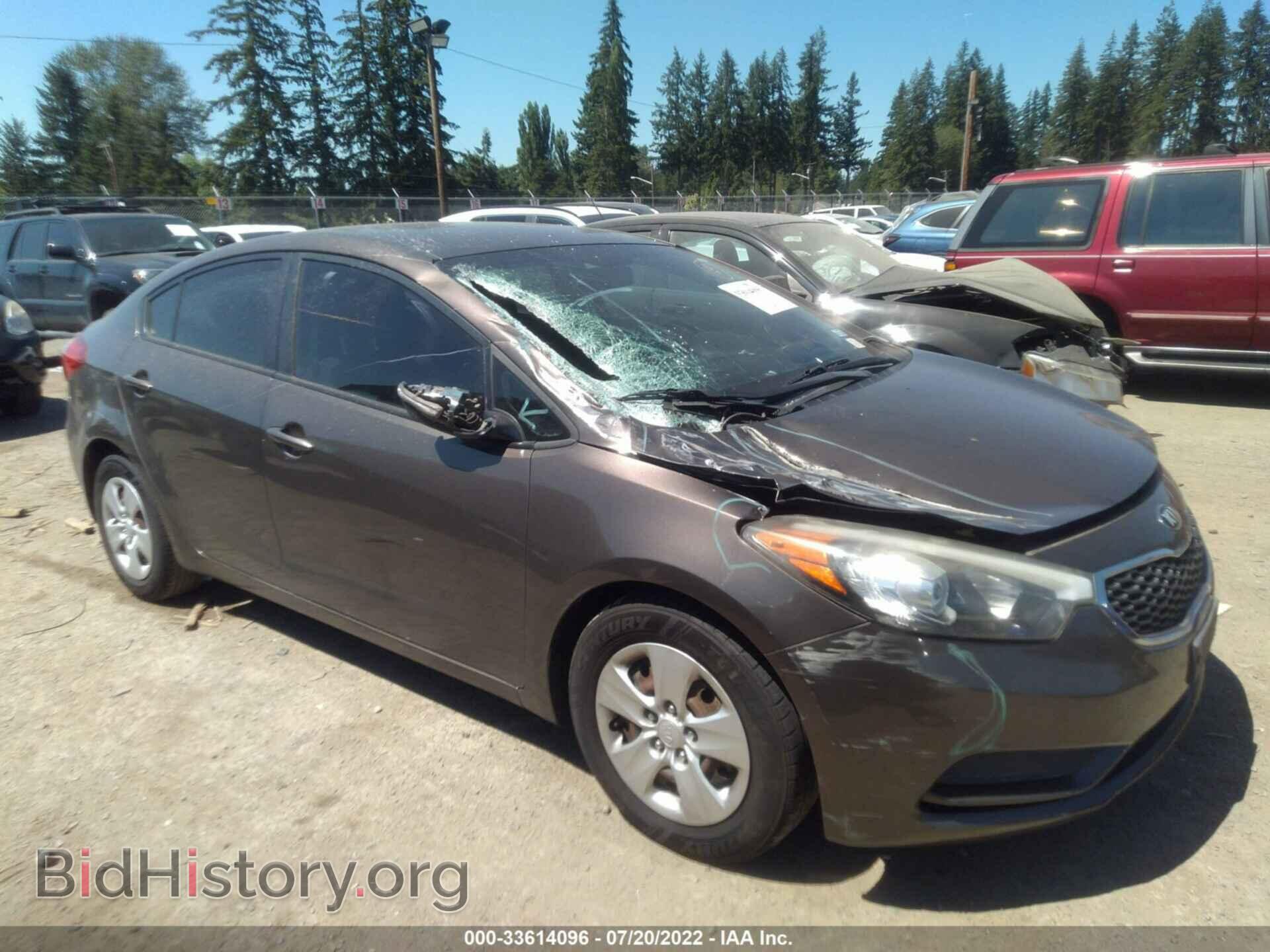 Photo KNAFX4A66F5347714 - KIA FORTE 2015