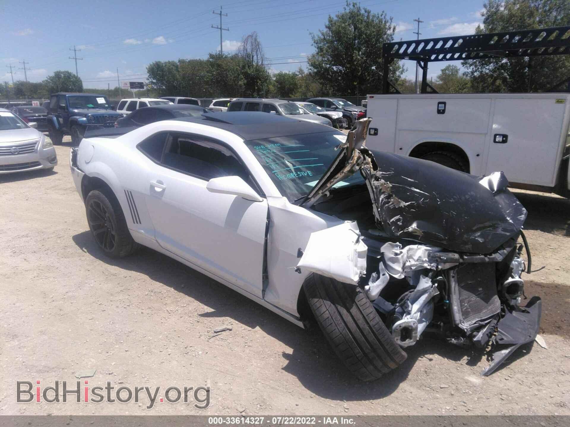 Photo 2G1FT1EW3D9166442 - CHEVROLET CAMARO 2013