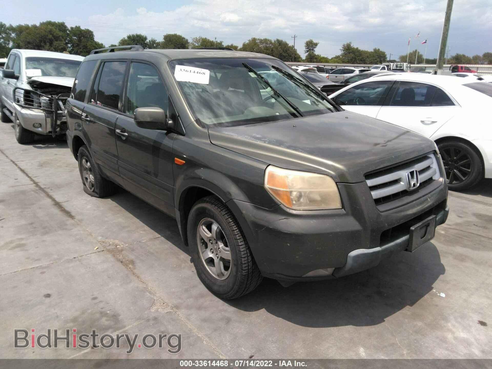Photo 5FNYF28596B010341 - HONDA PILOT 2006