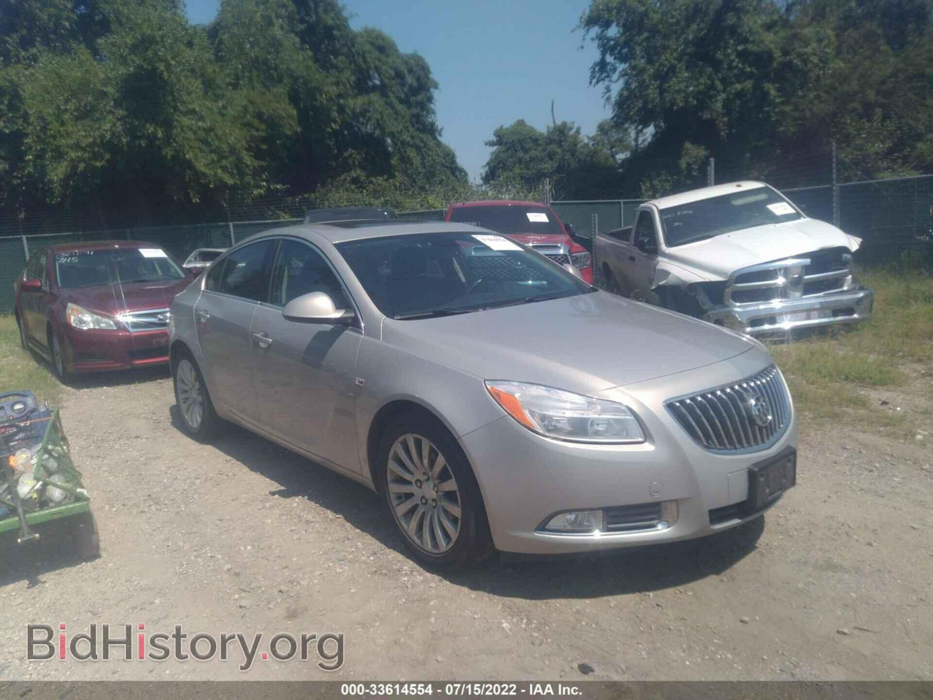Фотография W04GS5EC0B1024931 - BUICK REGAL 2011