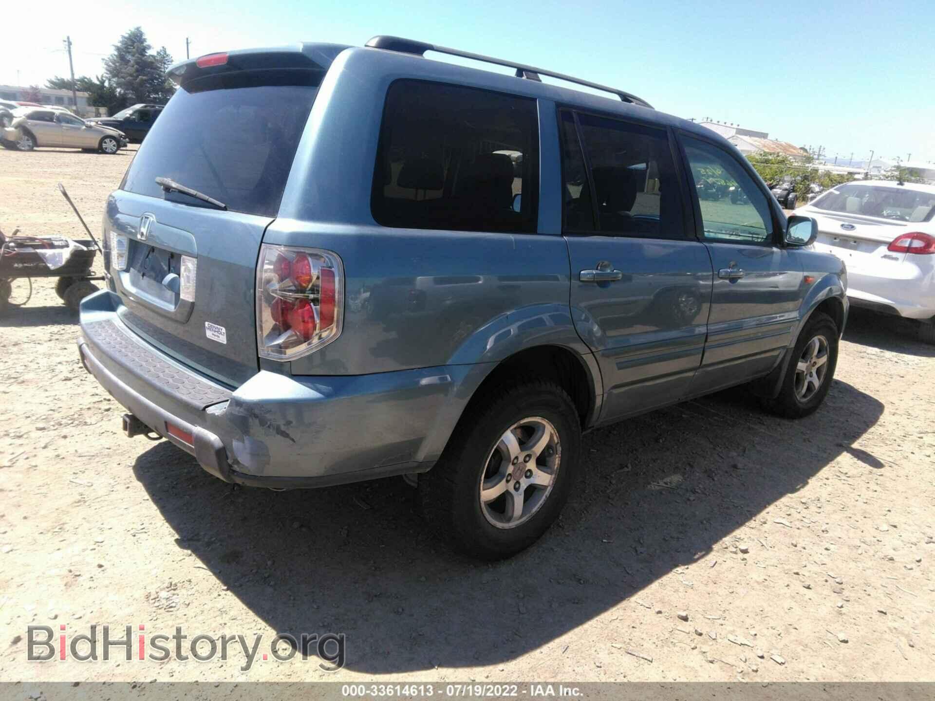 2007 HONDA PILOT - VIN: 5FNYF28707B030982 - Photo 4