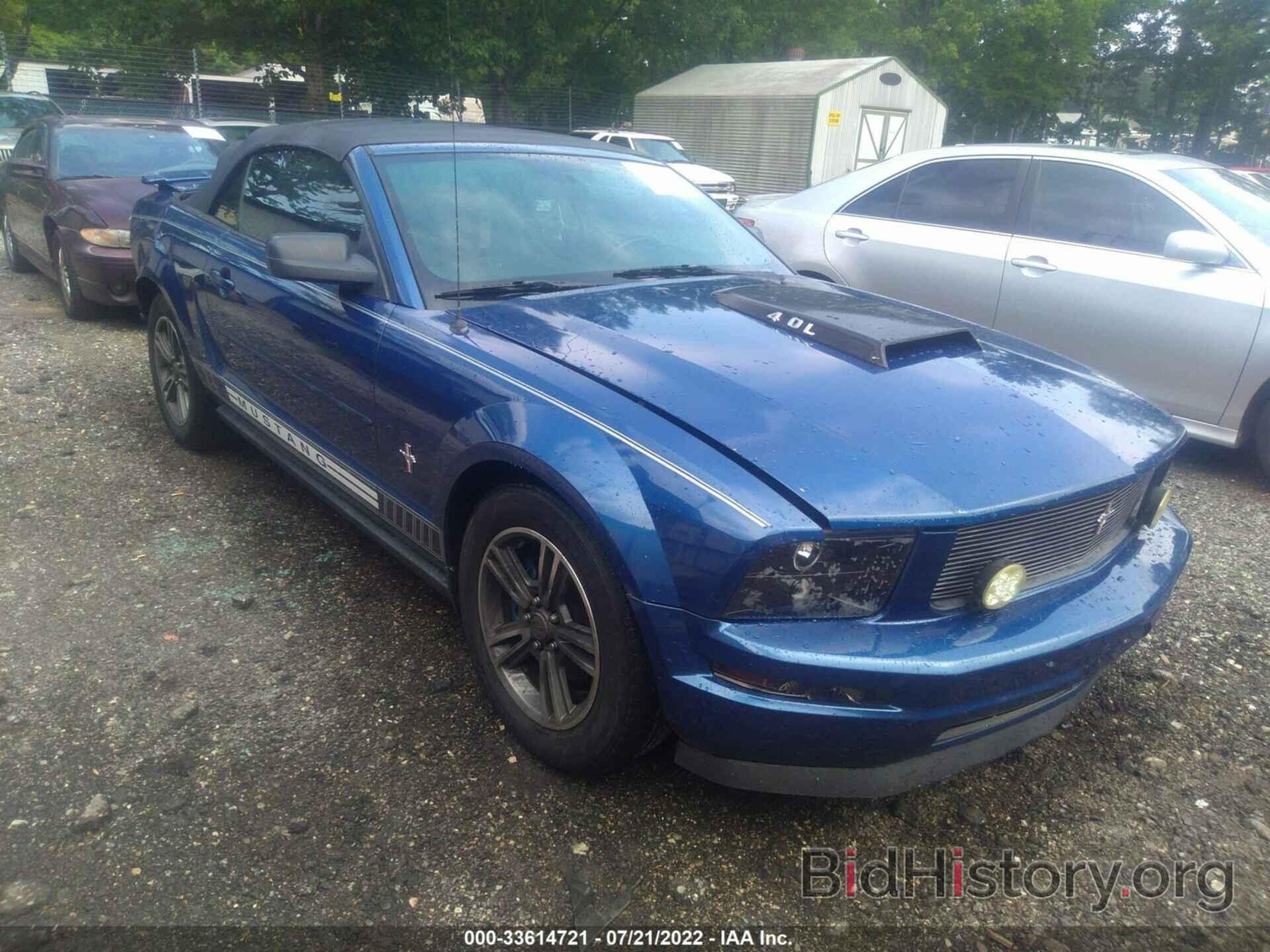 Photo 1ZVFT84NX75262544 - FORD MUSTANG 2007