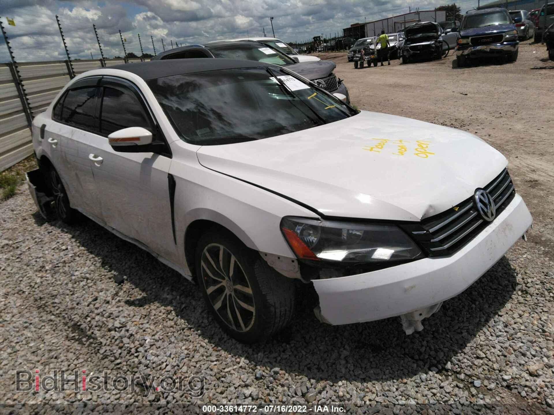 Фотография 1VWAP7A37EC003790 - VOLKSWAGEN PASSAT 2014