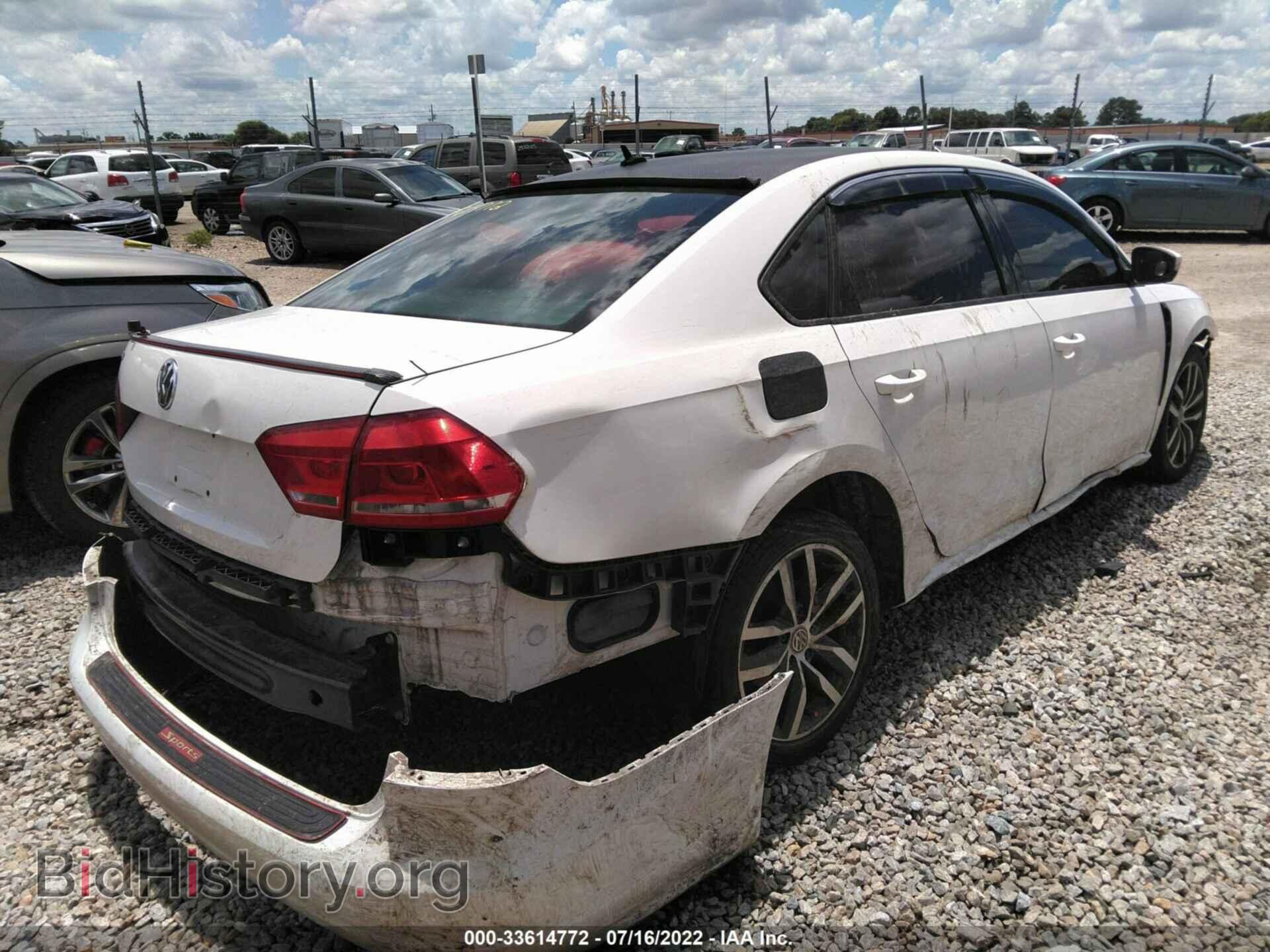 2014 VOLKSWAGEN PASSAT - VIN: 1VWAP7A37EC003790 - Фото 4