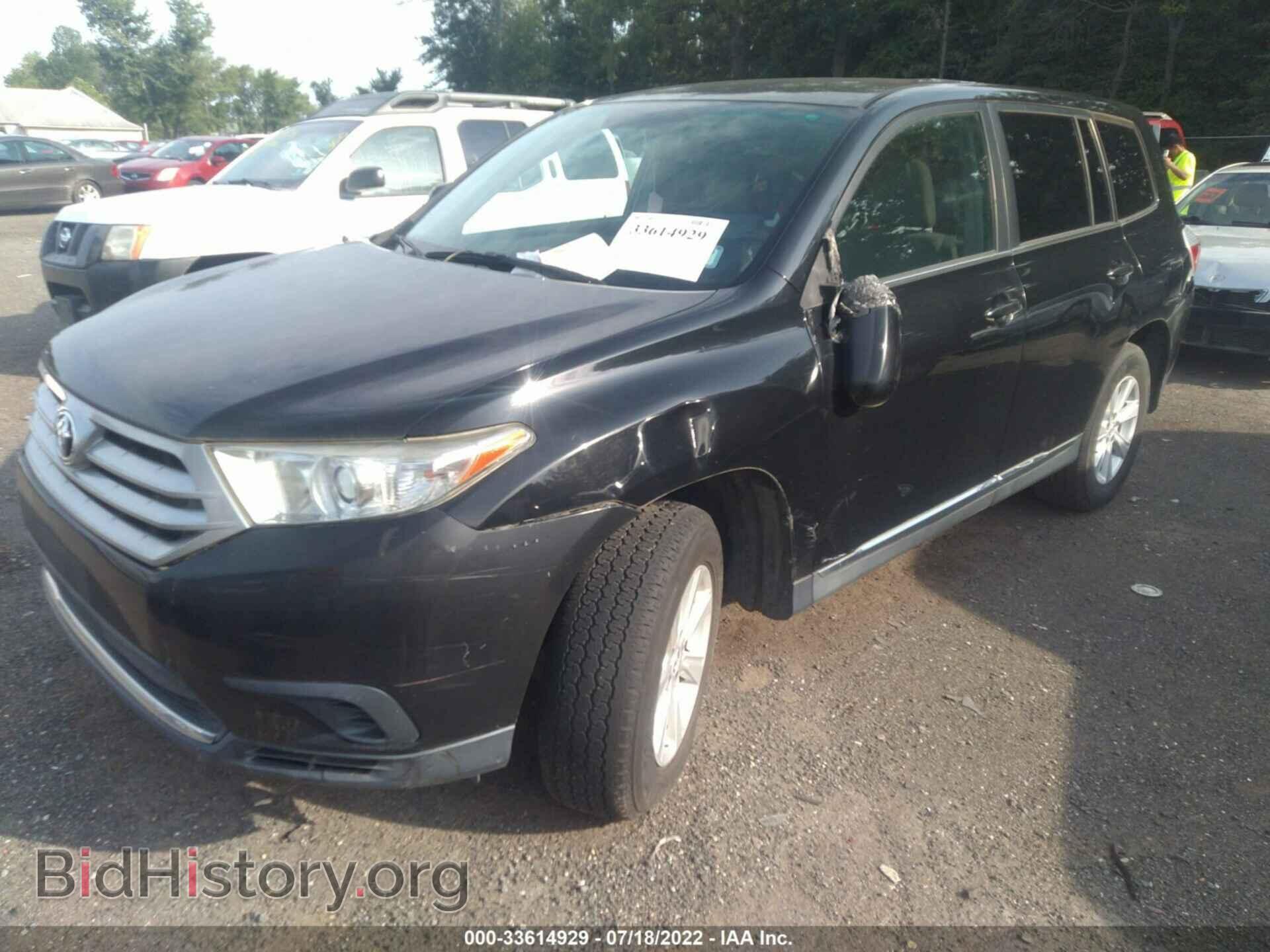 2012 TOYOTA HIGHLANDER - VIN: 5TDBK3EH8CS168439 - Фото 2