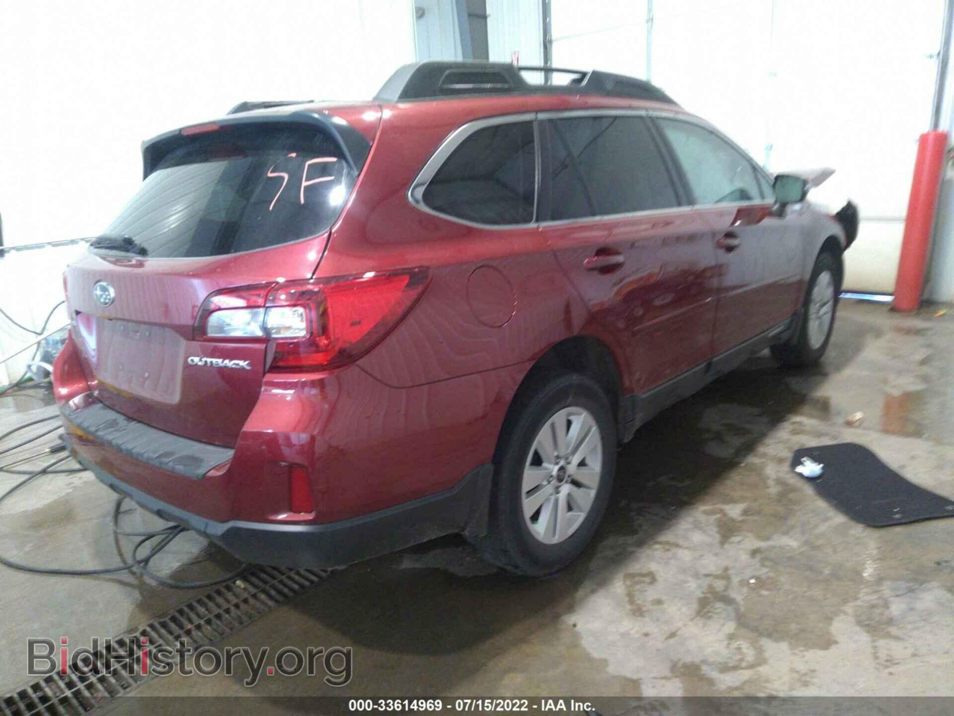 2015 SUBARU OUTBACK - VIN: 4S4BSBFC0F3361523 - Фото 4