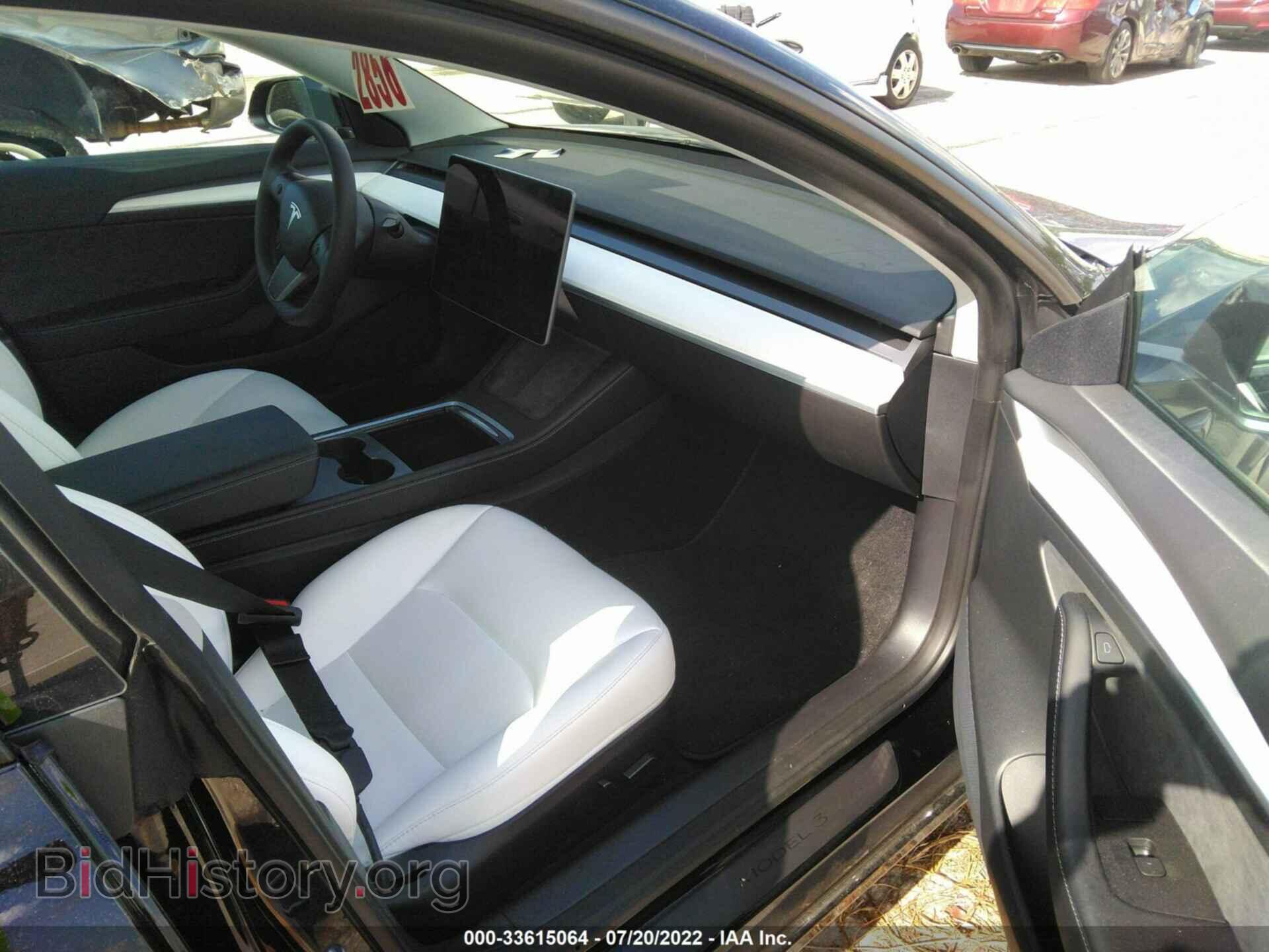 2022 TESLA MODEL 3 - VIN: 5YJ3E1EC6NF163302 - Фото 5