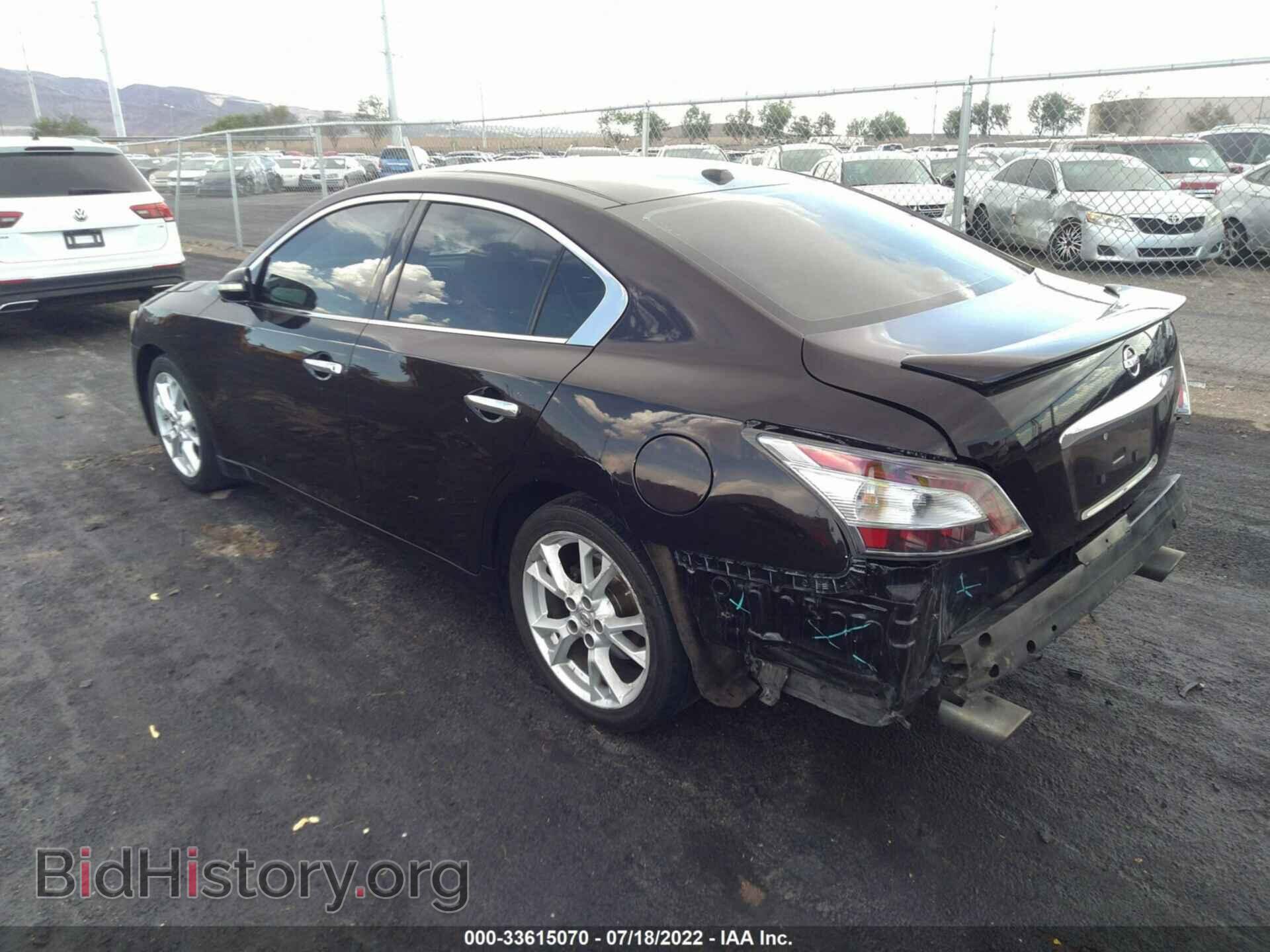 2012 NISSAN MAXIMA - VIN: 1N4AA5AP9CC862605 - Фото 3