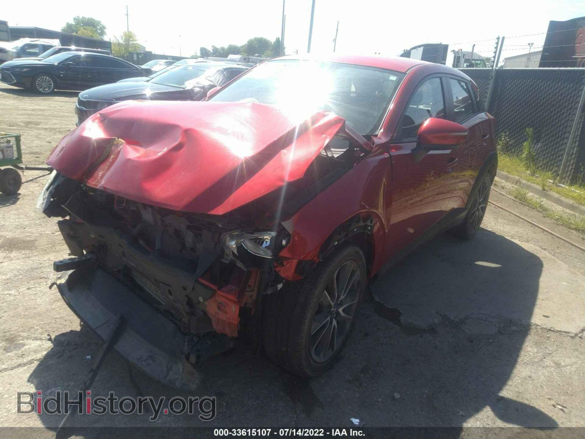 2018 MAZDA CX-3 - VIN: JM1DKDC72J0326945 - Фото 2
