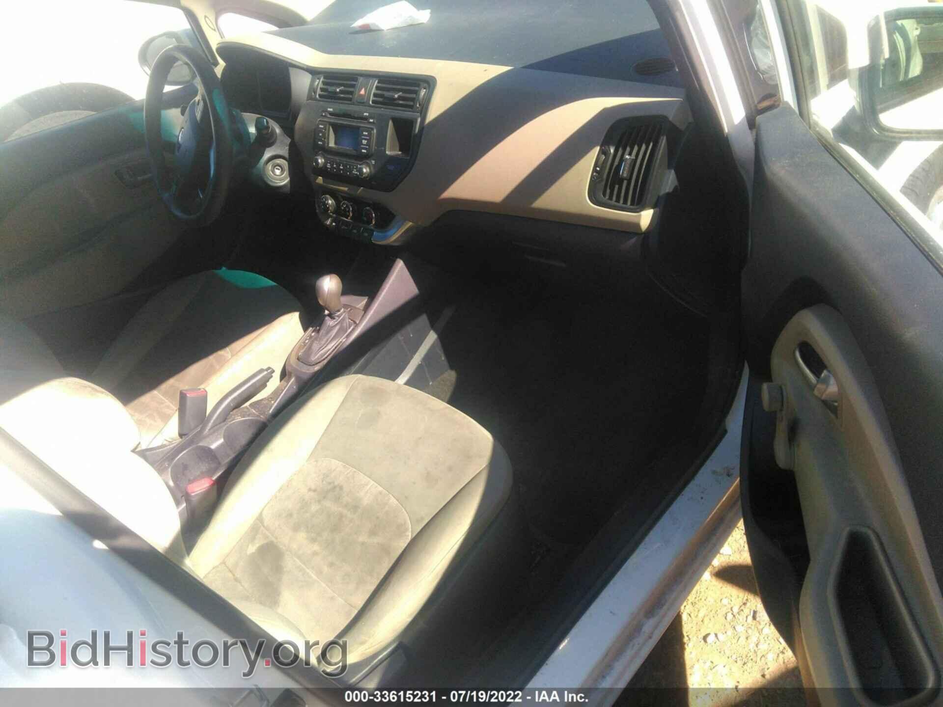 2014 KIA RIO - VIN: KNADM5A34E6416517 - Фото 5