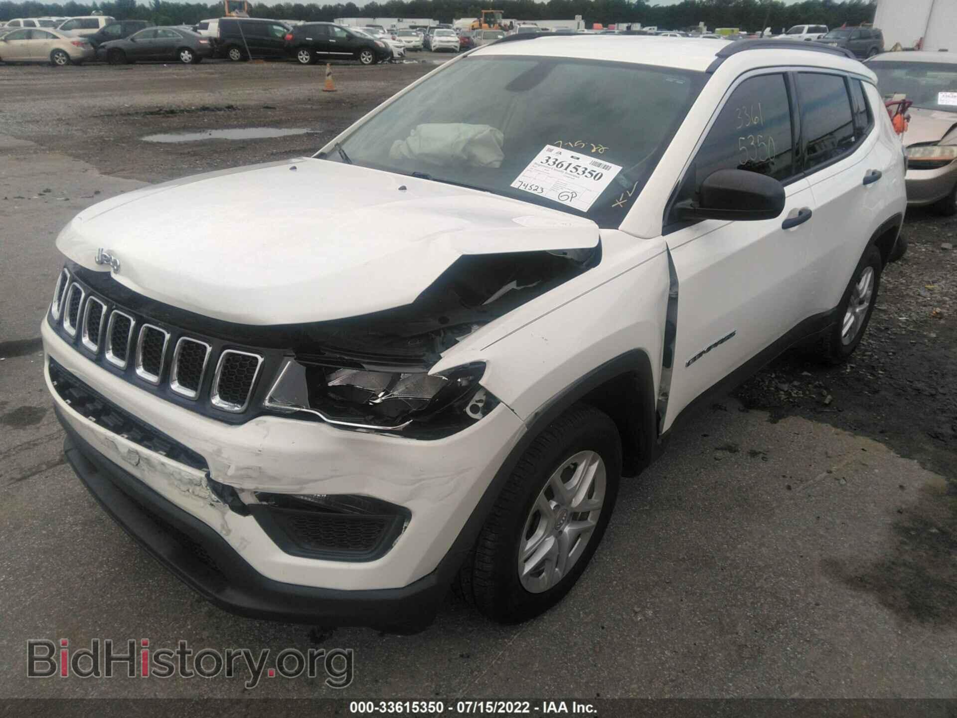 2019 JEEP COMPASS - VIN: 3C4NJCAB2KT649308 - Фото 2