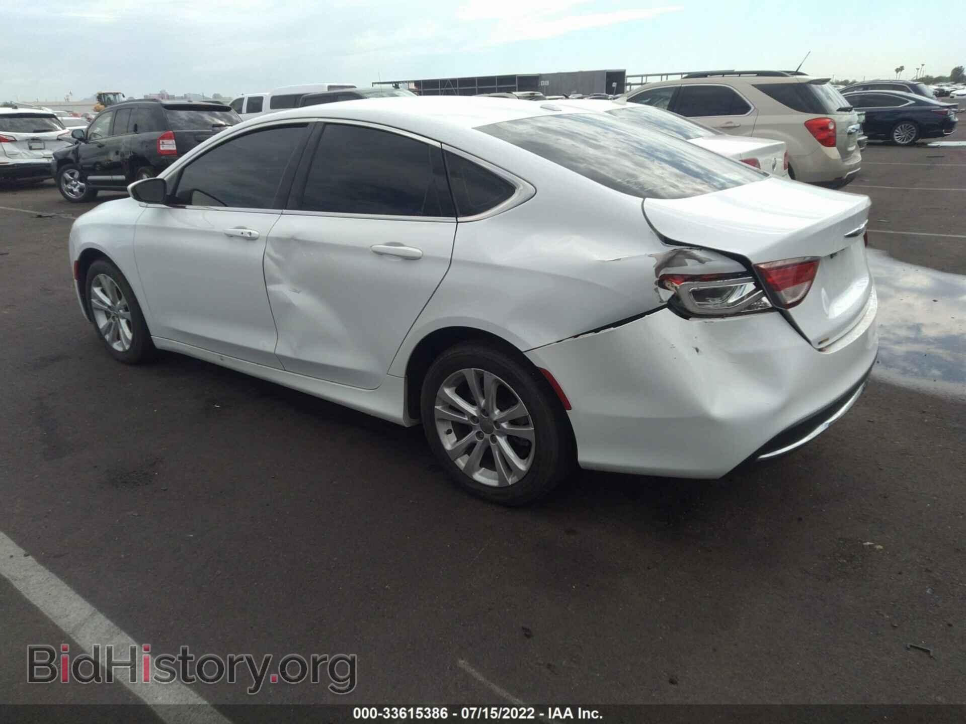2015 CHRYSLER 200 - VIN: 1C3CCCAB7FN612427 - Фото 3