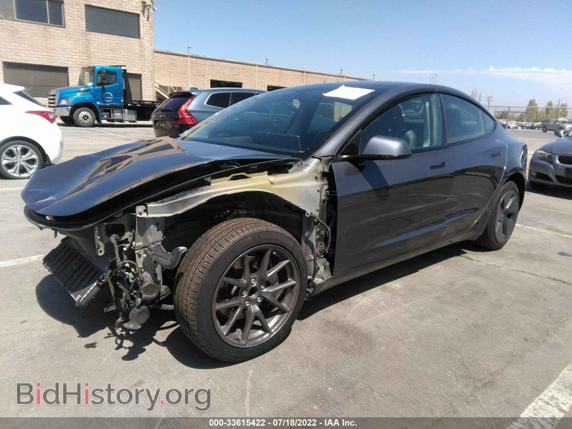 2021 TESLA MODEL 3 - VIN: 5YJ3E1EA0MF875981 - Photo 2